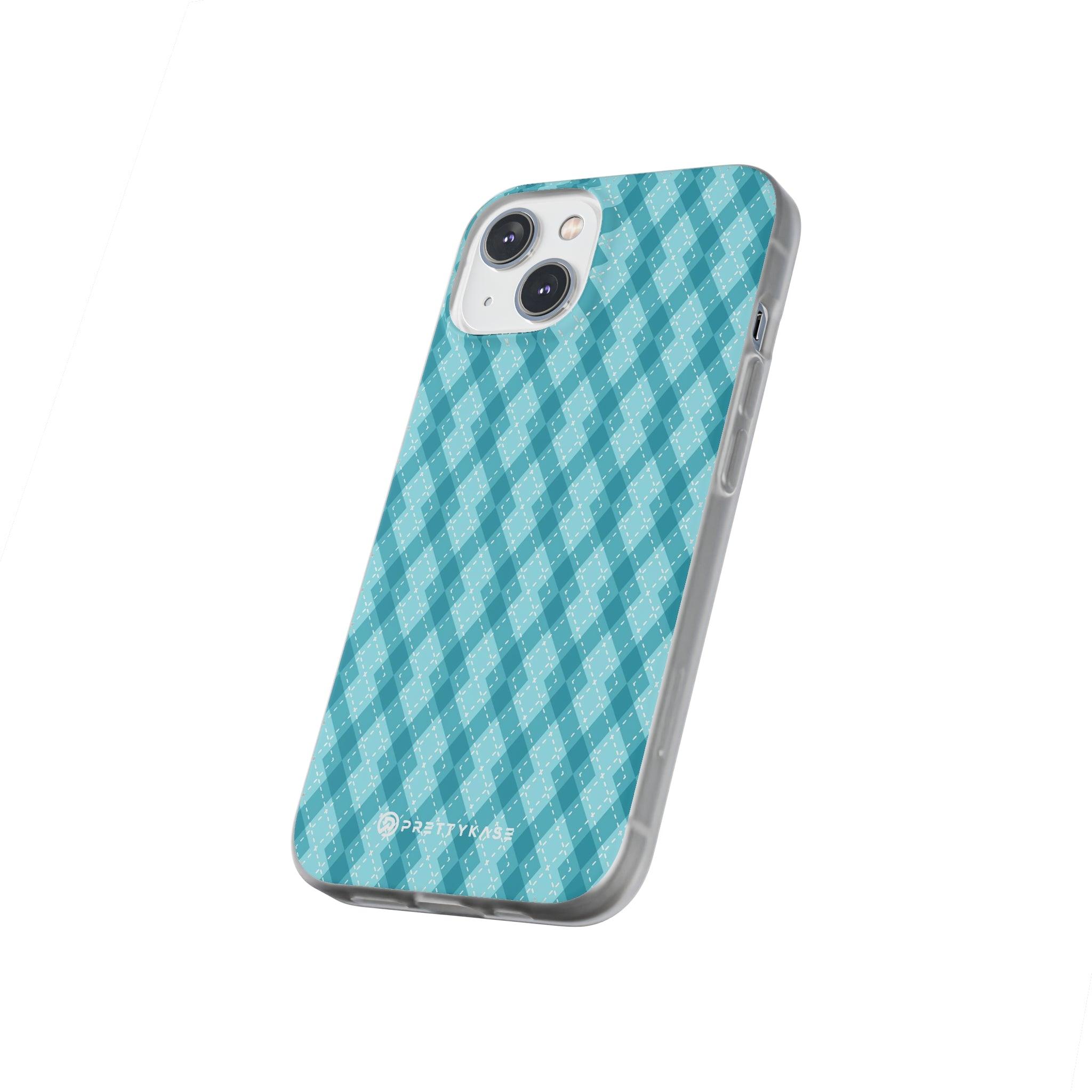 Argyle Teal Slim - PrettyKase