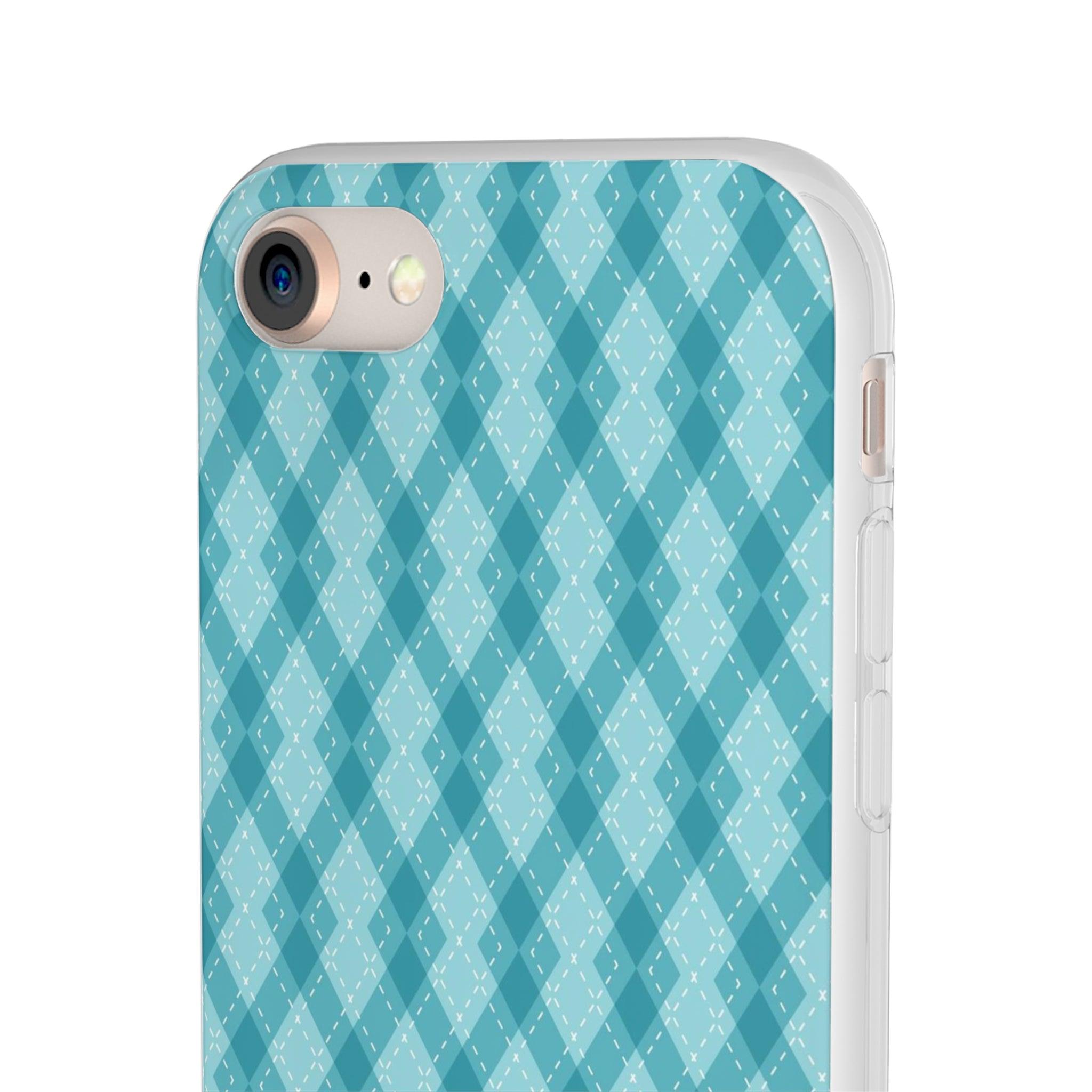 Argyle Teal Slim - PrettyKase