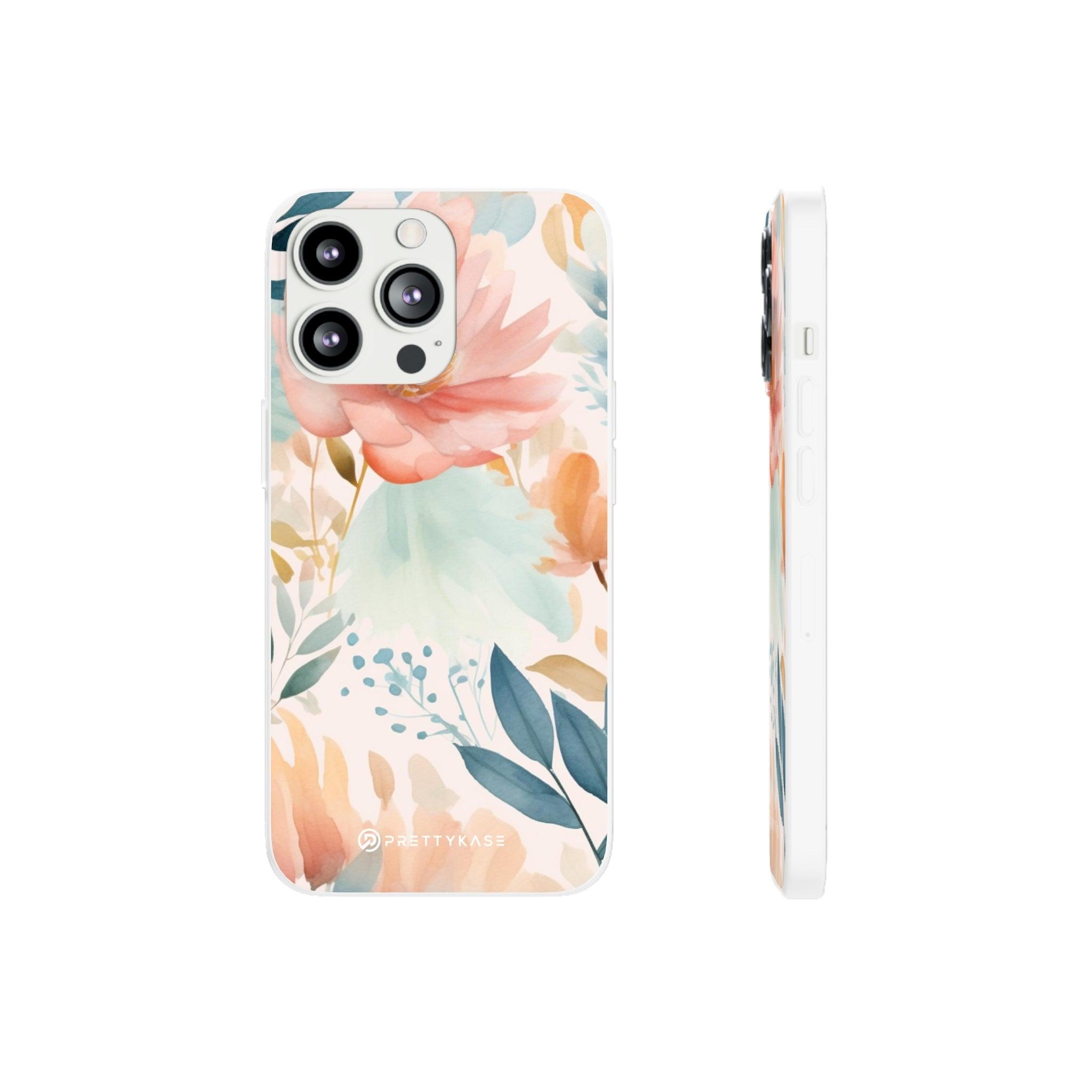 Cute Floral Pattern Slim - PrettyKase