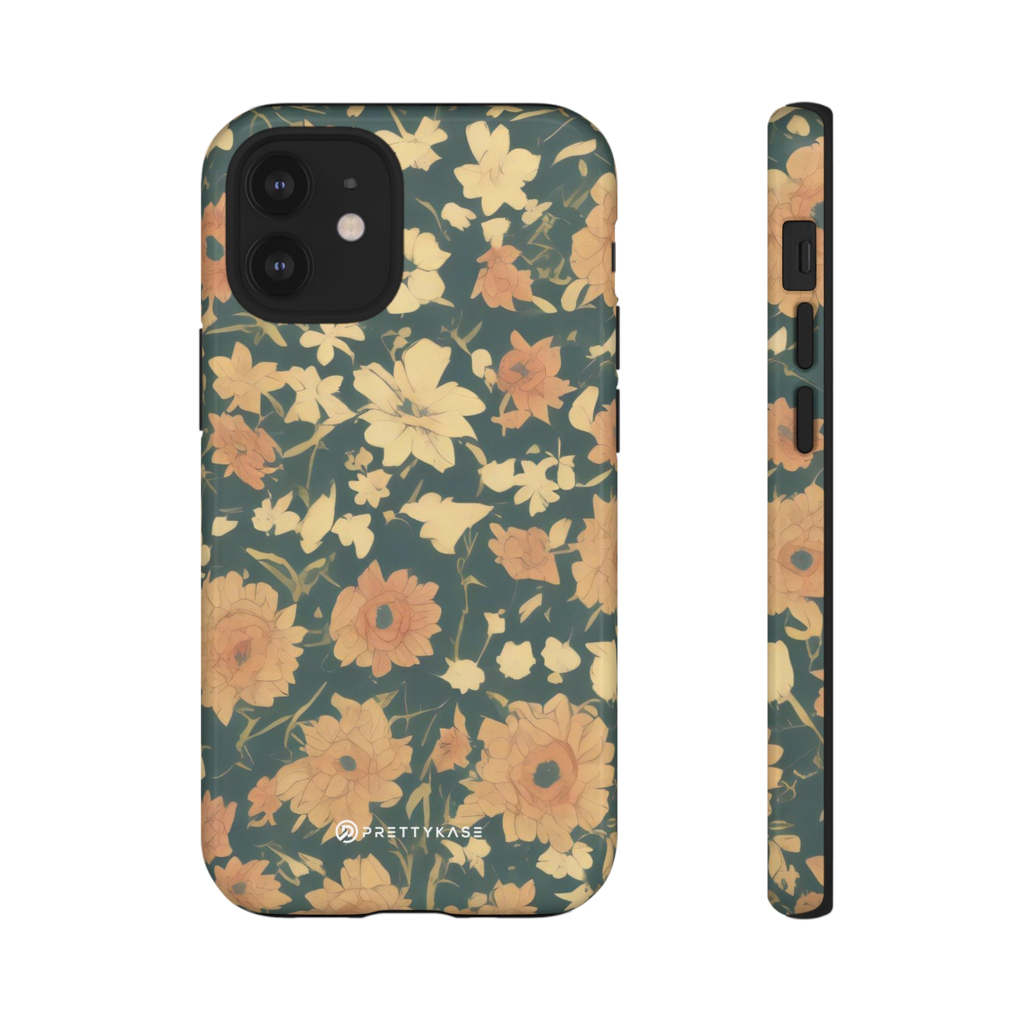 Olive Green Floral