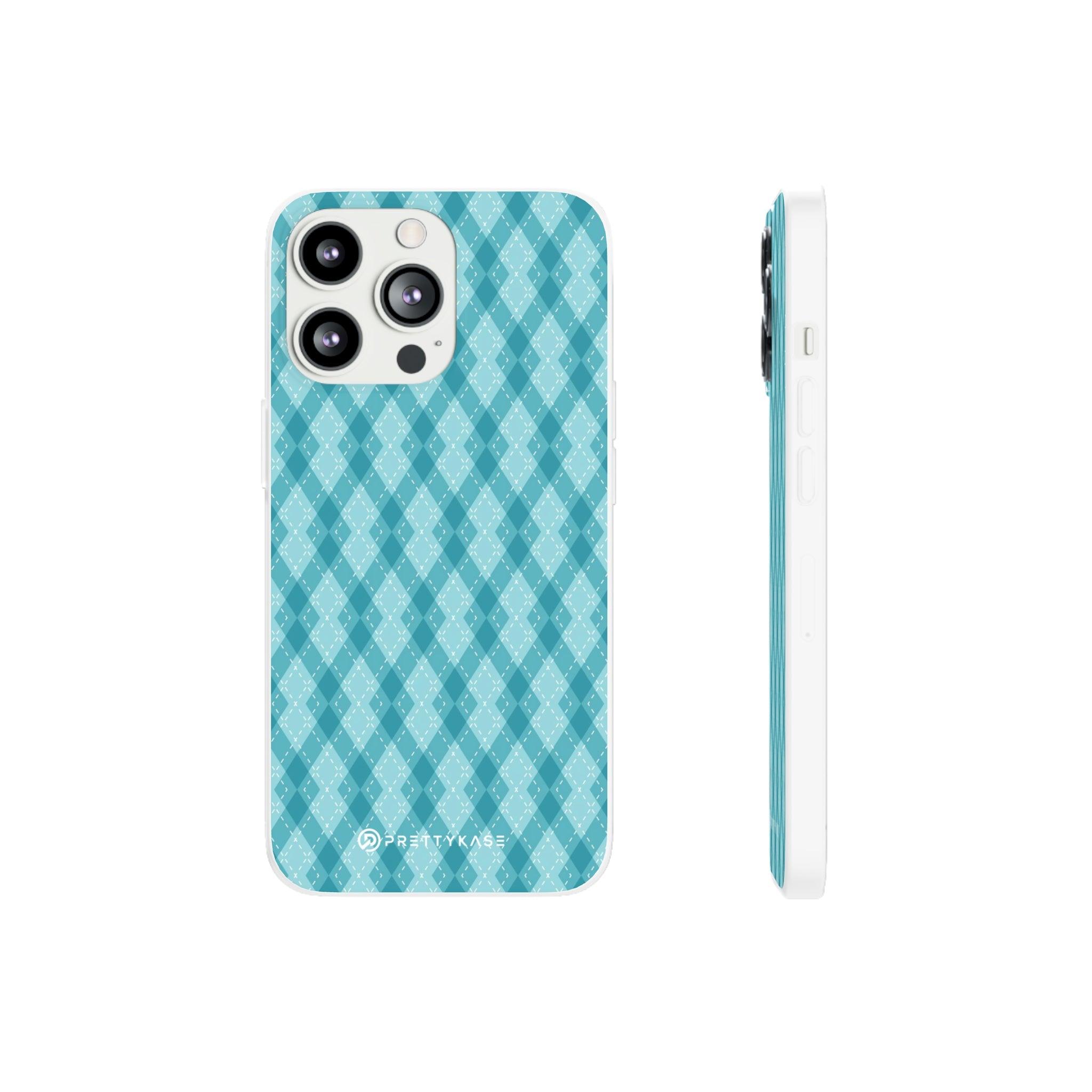 Argyle Teal Slim - PrettyKase