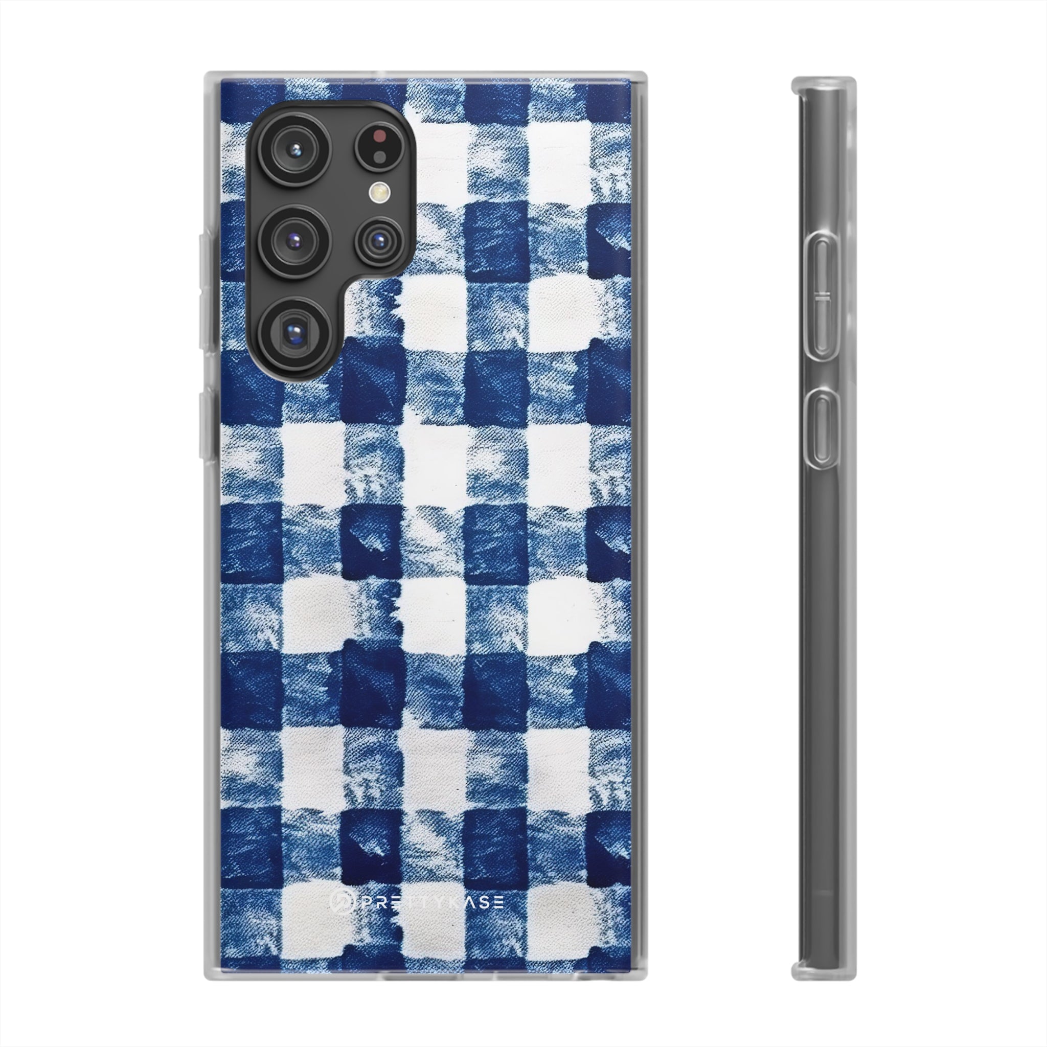 Gingham Pattern Slim