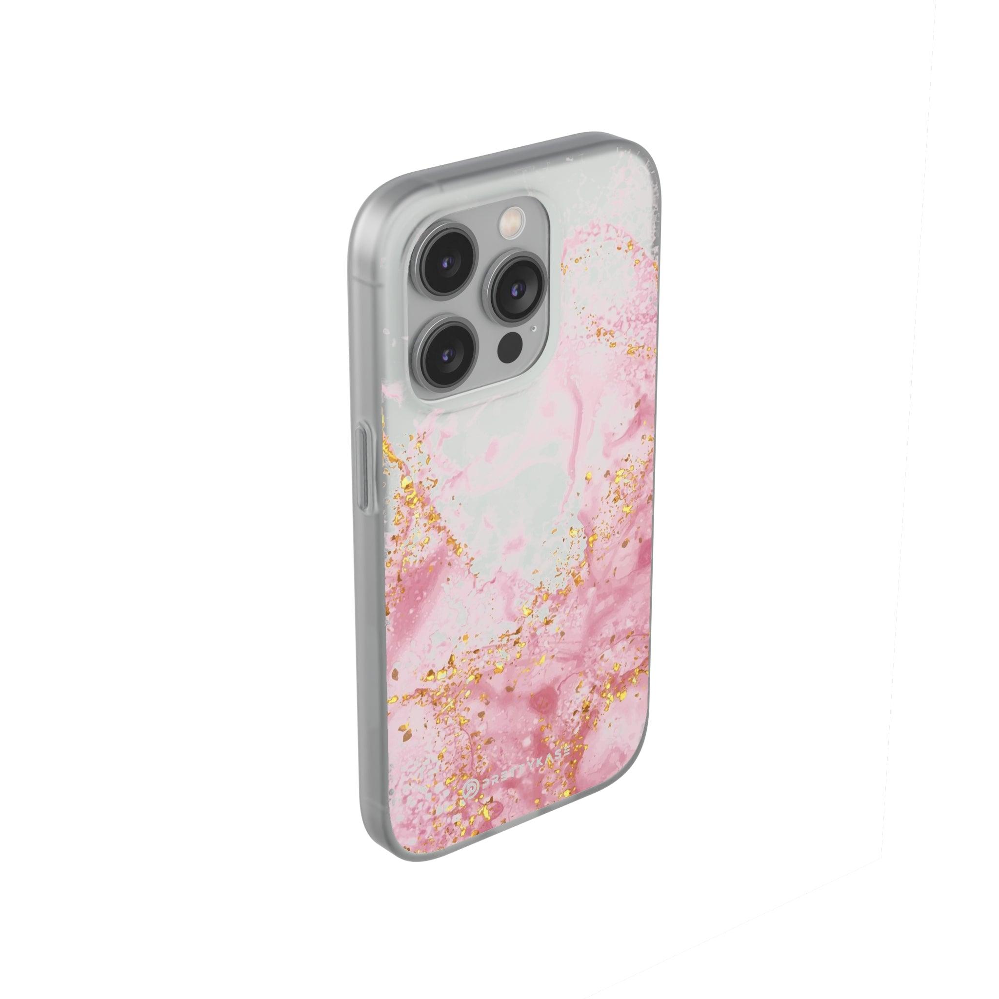 Bubble Gum Marble Slim - PrettyKase