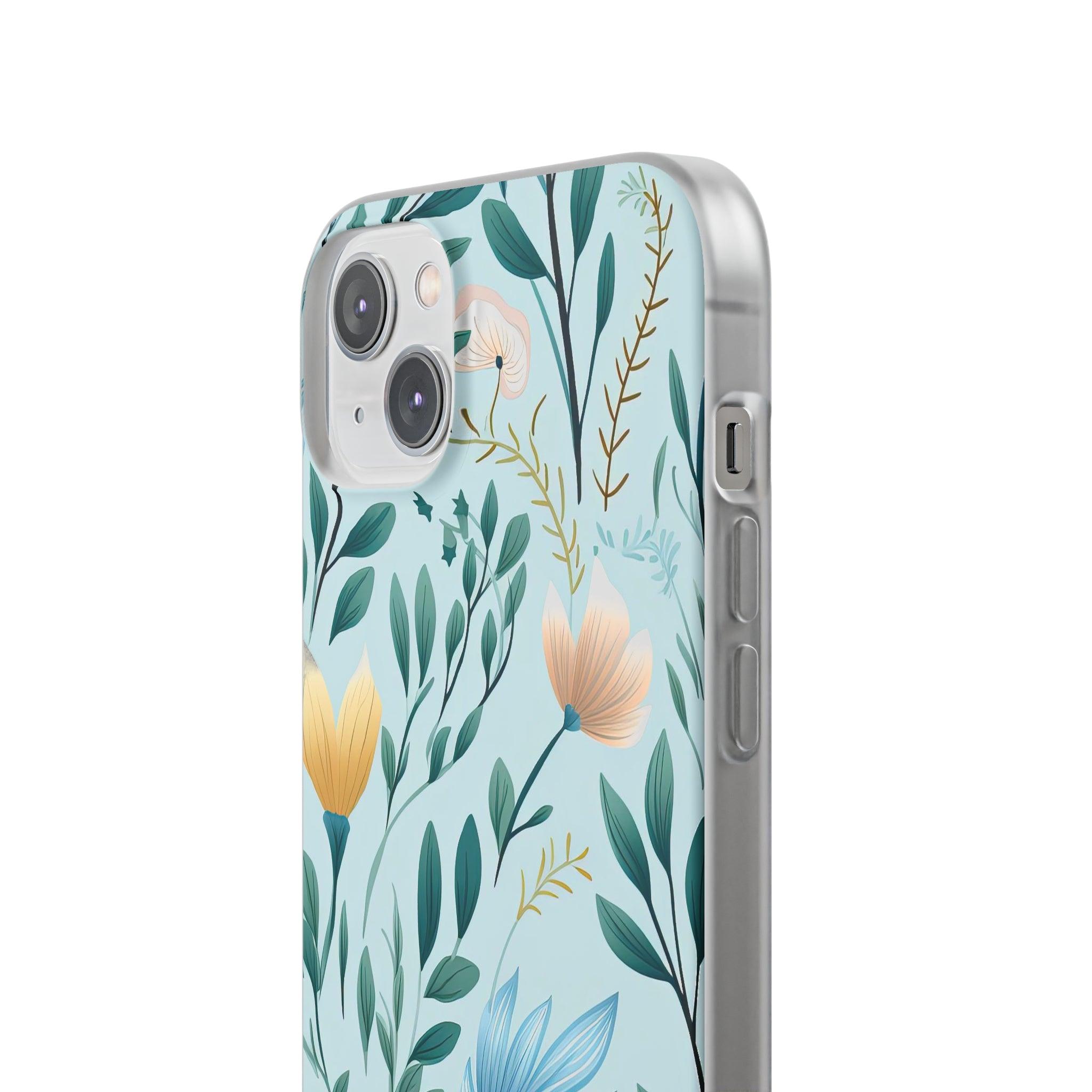 Flower Leaf Pastel Slim - PrettyKase