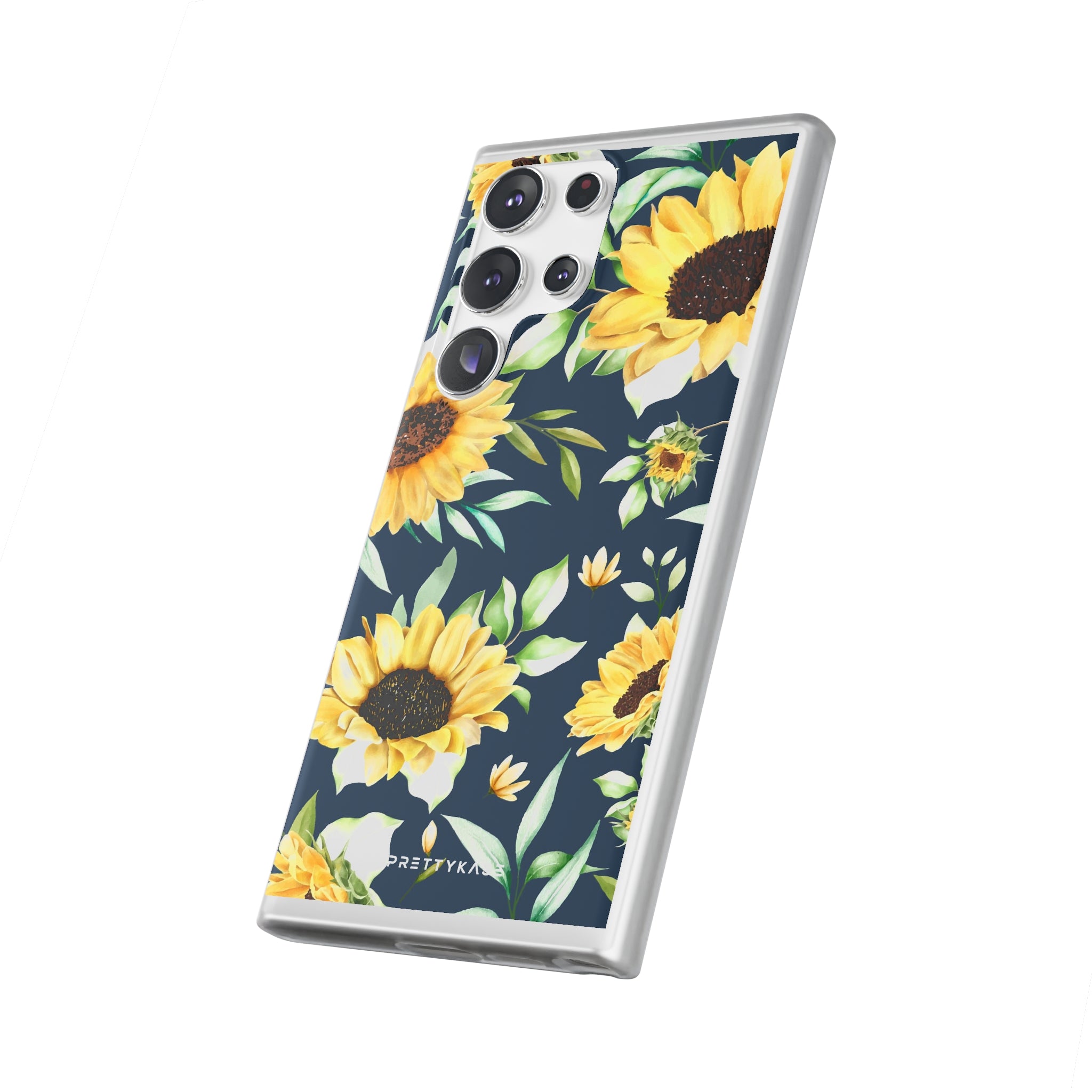 Yellow Floral Evening Slim