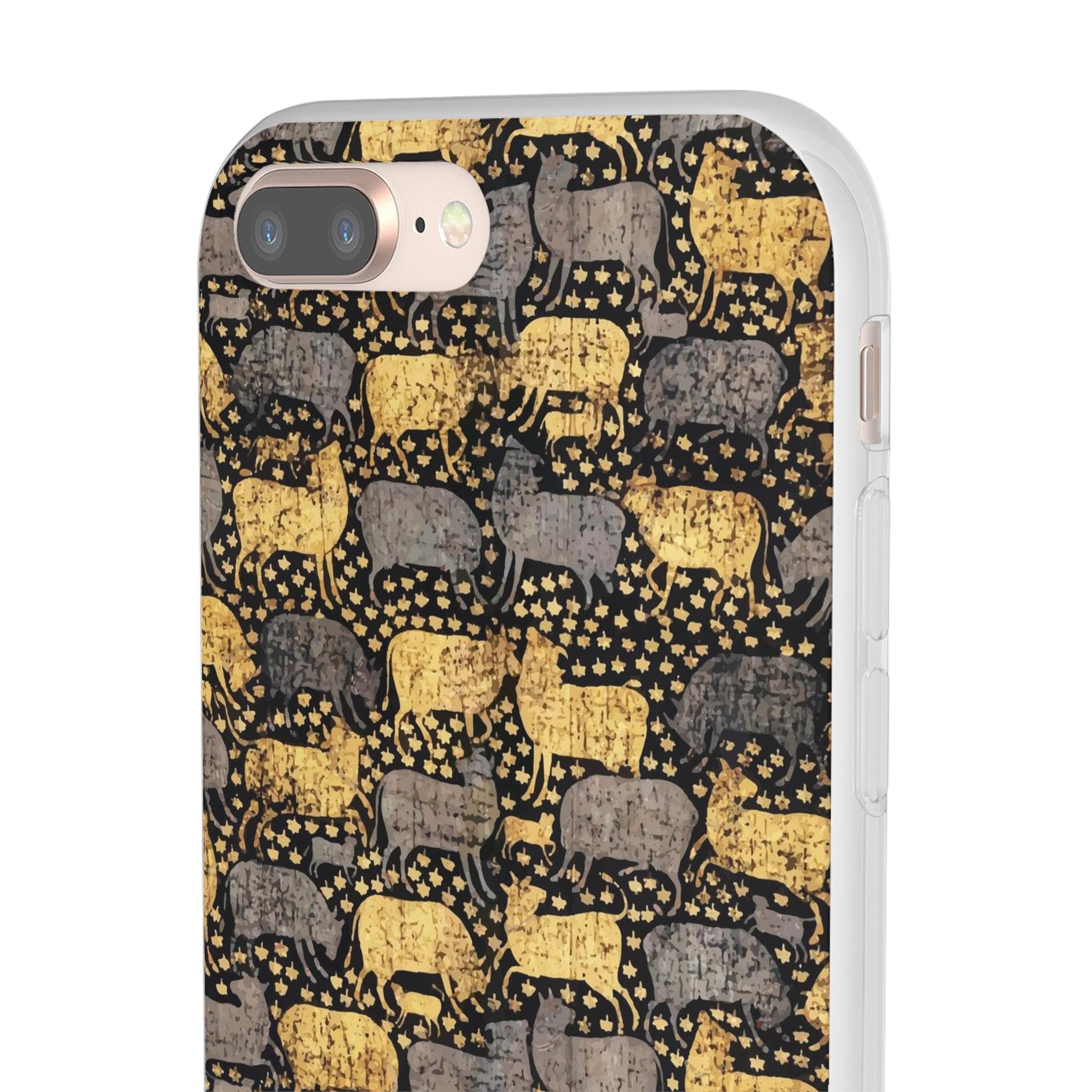 Seamless Brown pattern Slim - PrettyKase