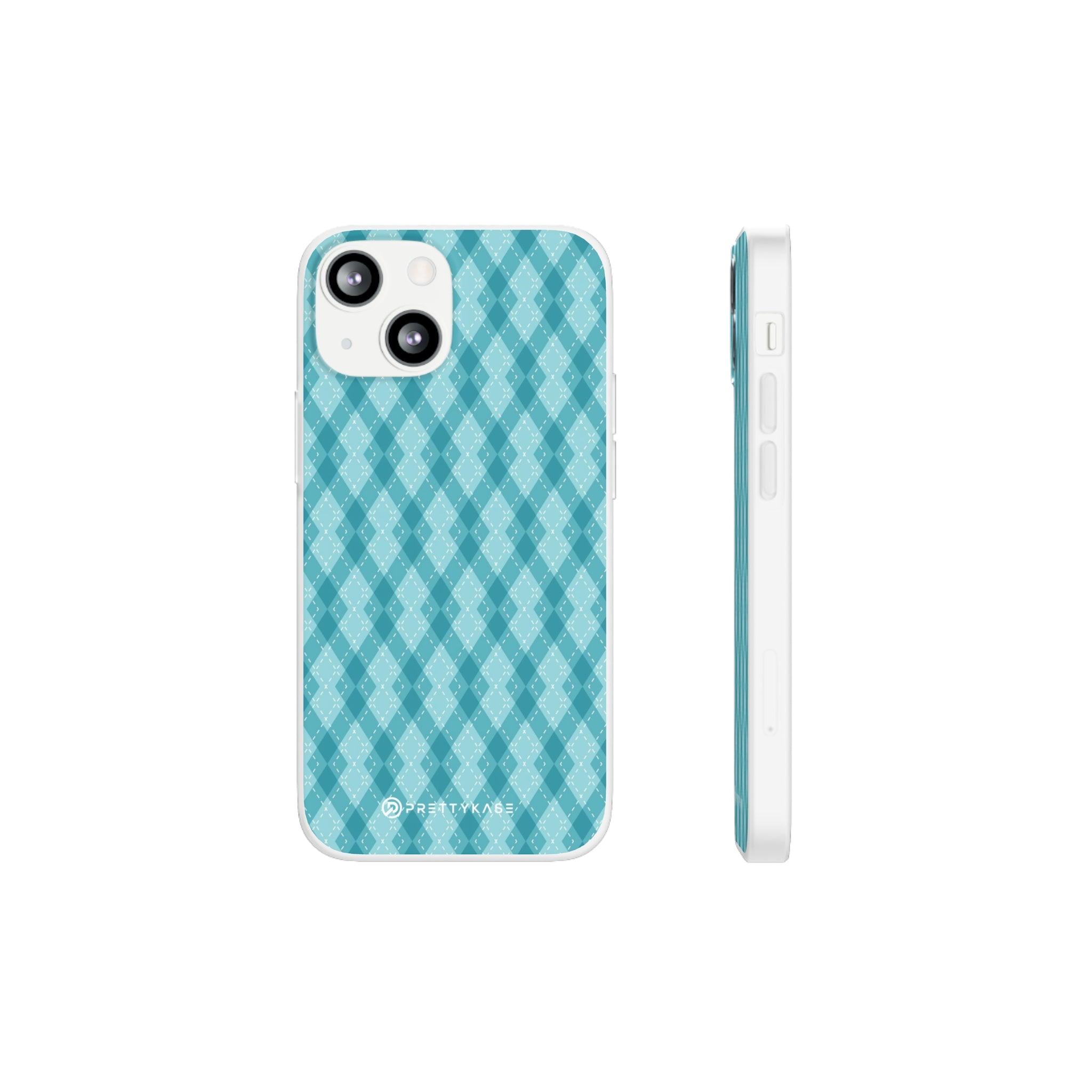 Argyle Teal Slim - PrettyKase