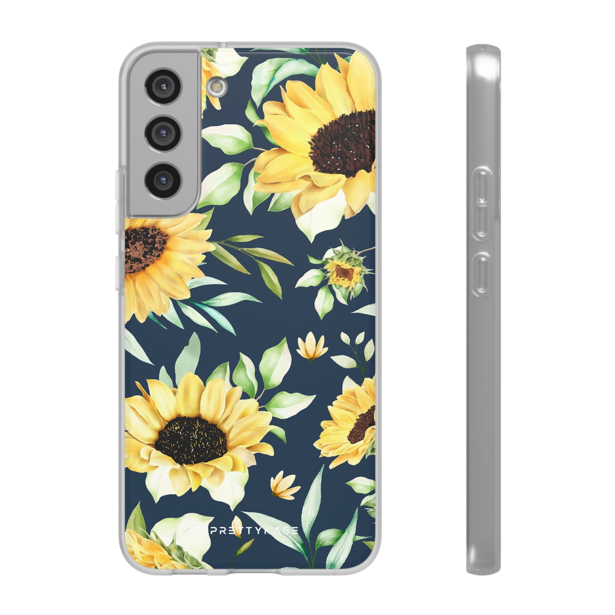 Yellow Floral Evening Slim