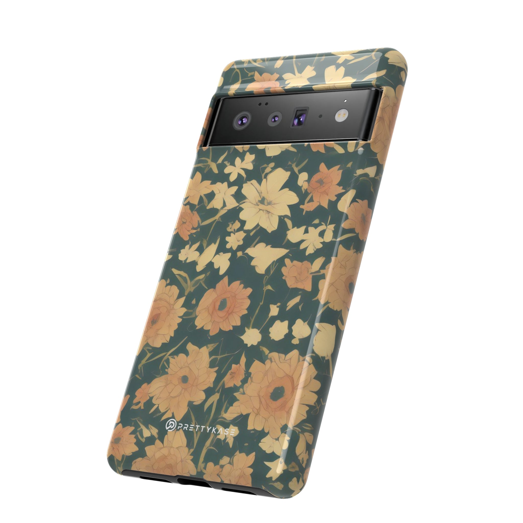 Olive Green Floral