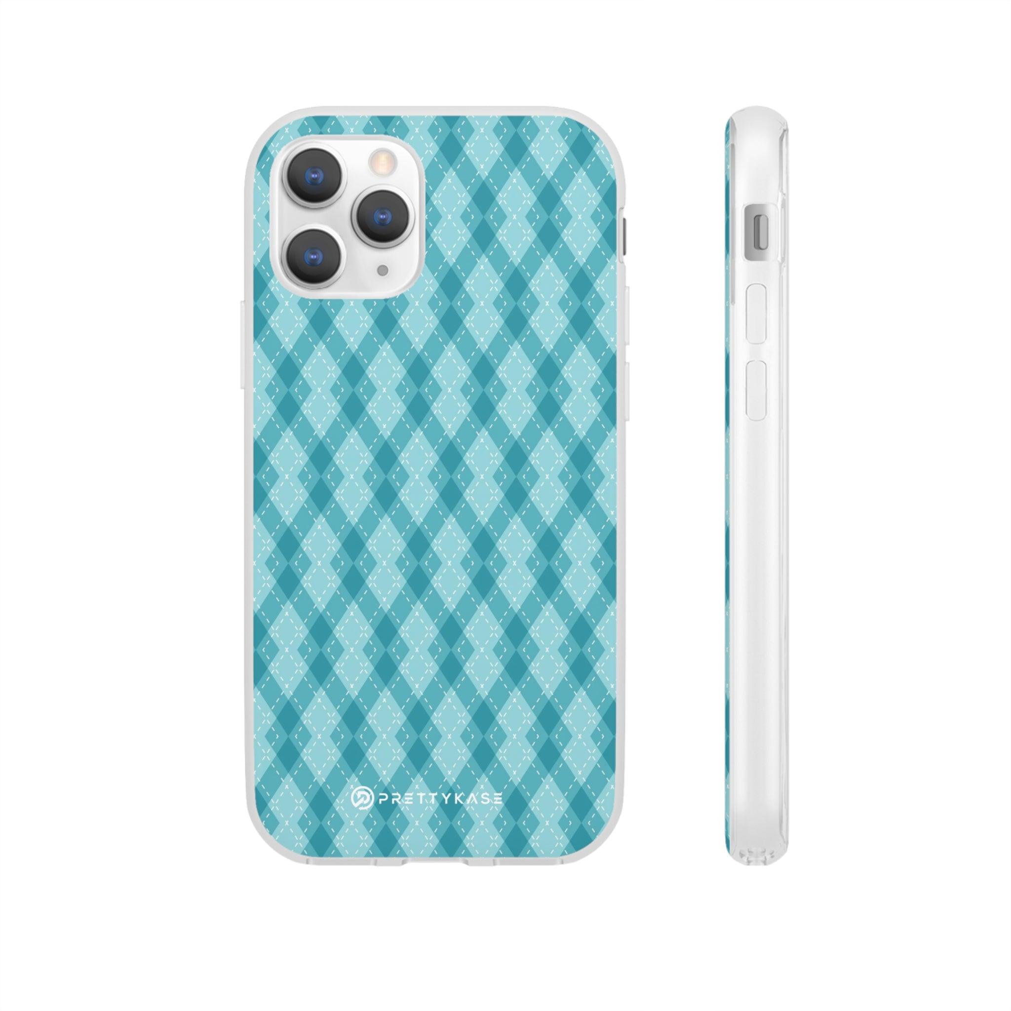 Argyle Teal Slim - PrettyKase