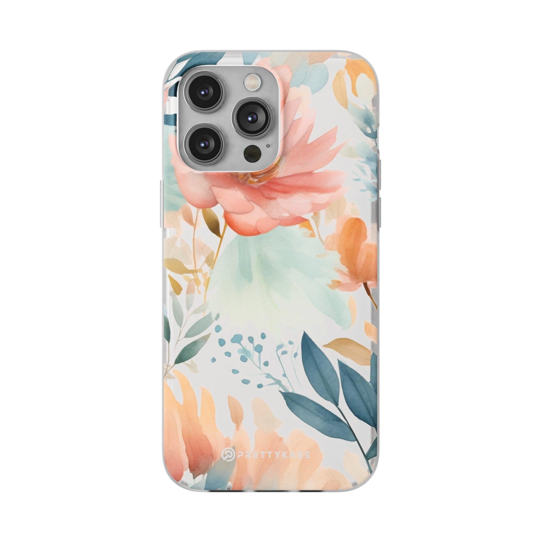 Cute Floral Pattern Slim - PrettyKase