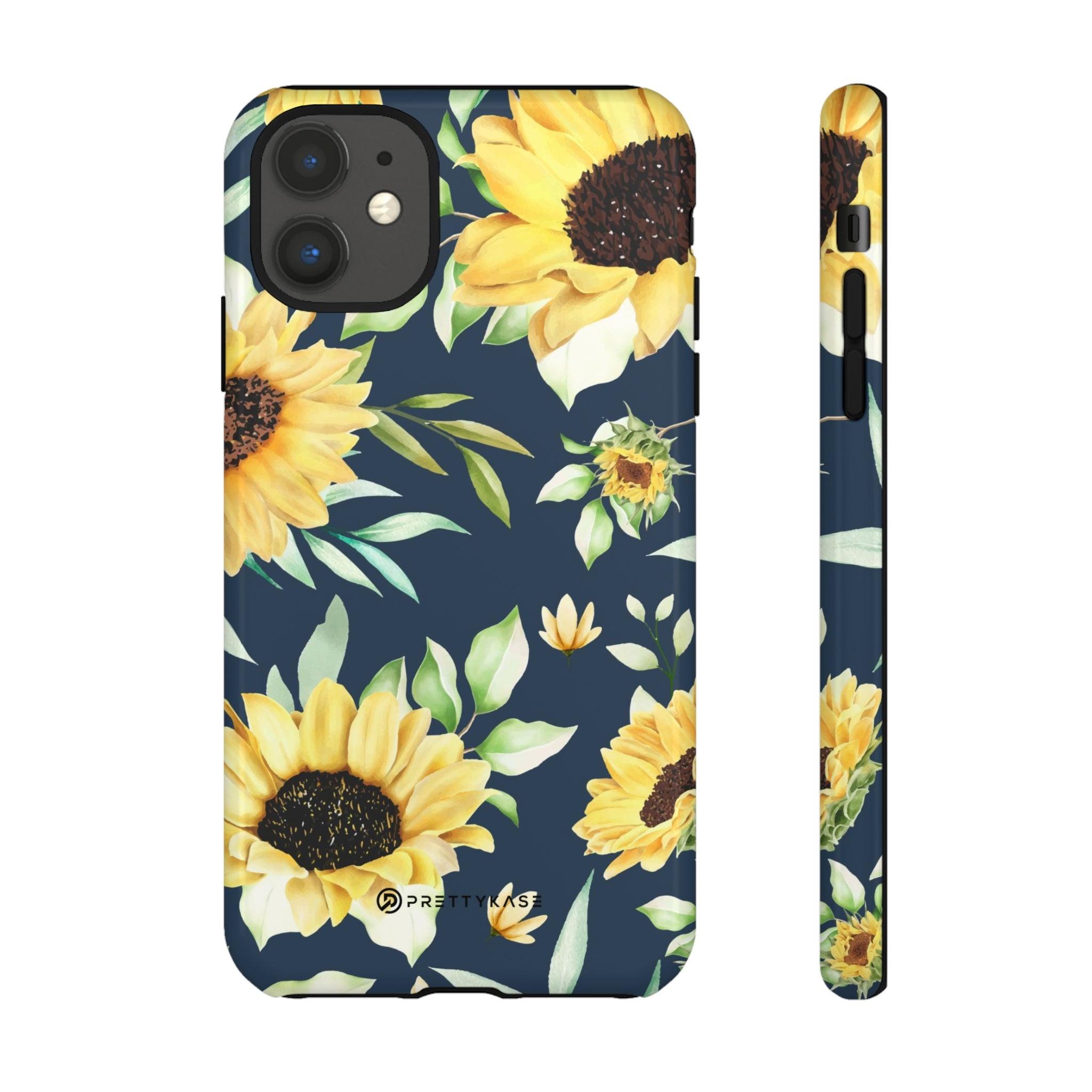 Yellow Floral Evening - PrettyKase