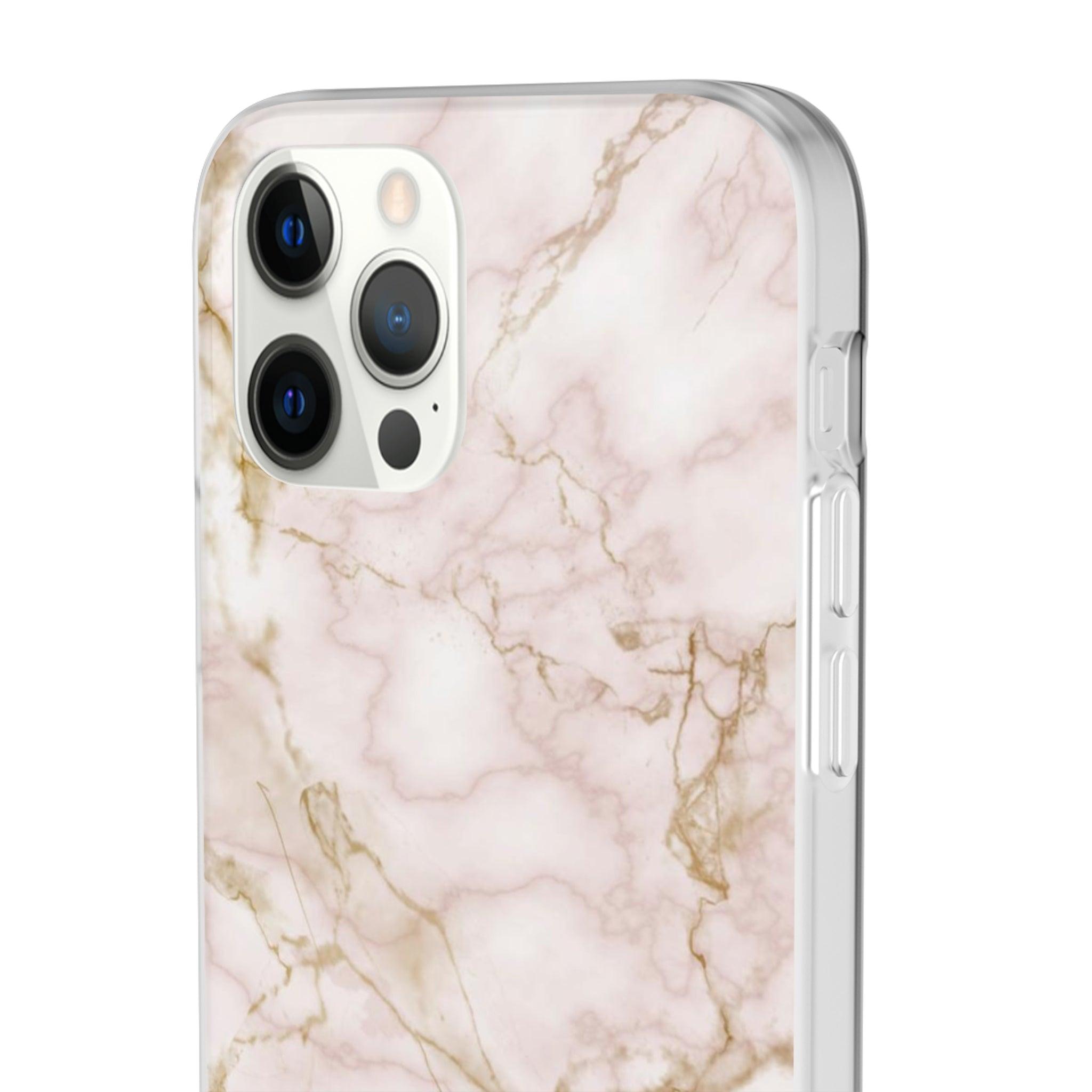 Golden Rosed Marble Slim - PrettyKase