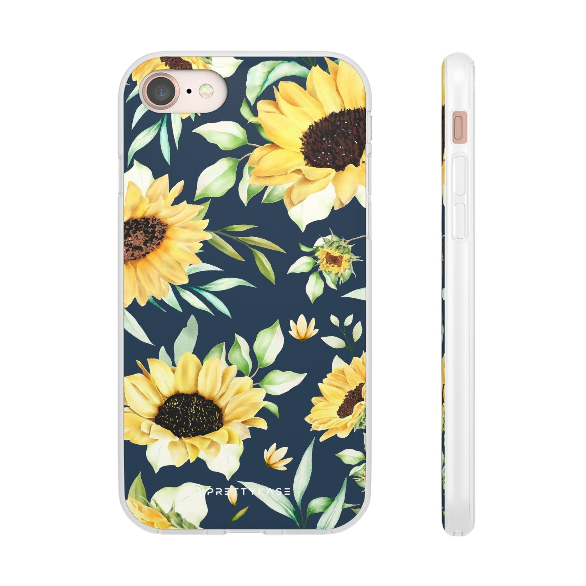 Yellow Floral Evening Slim - PrettyKase