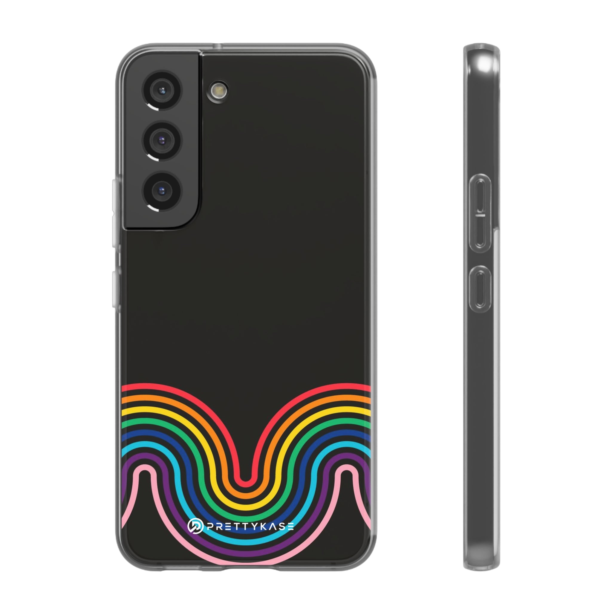 Black and Rainbow Slim