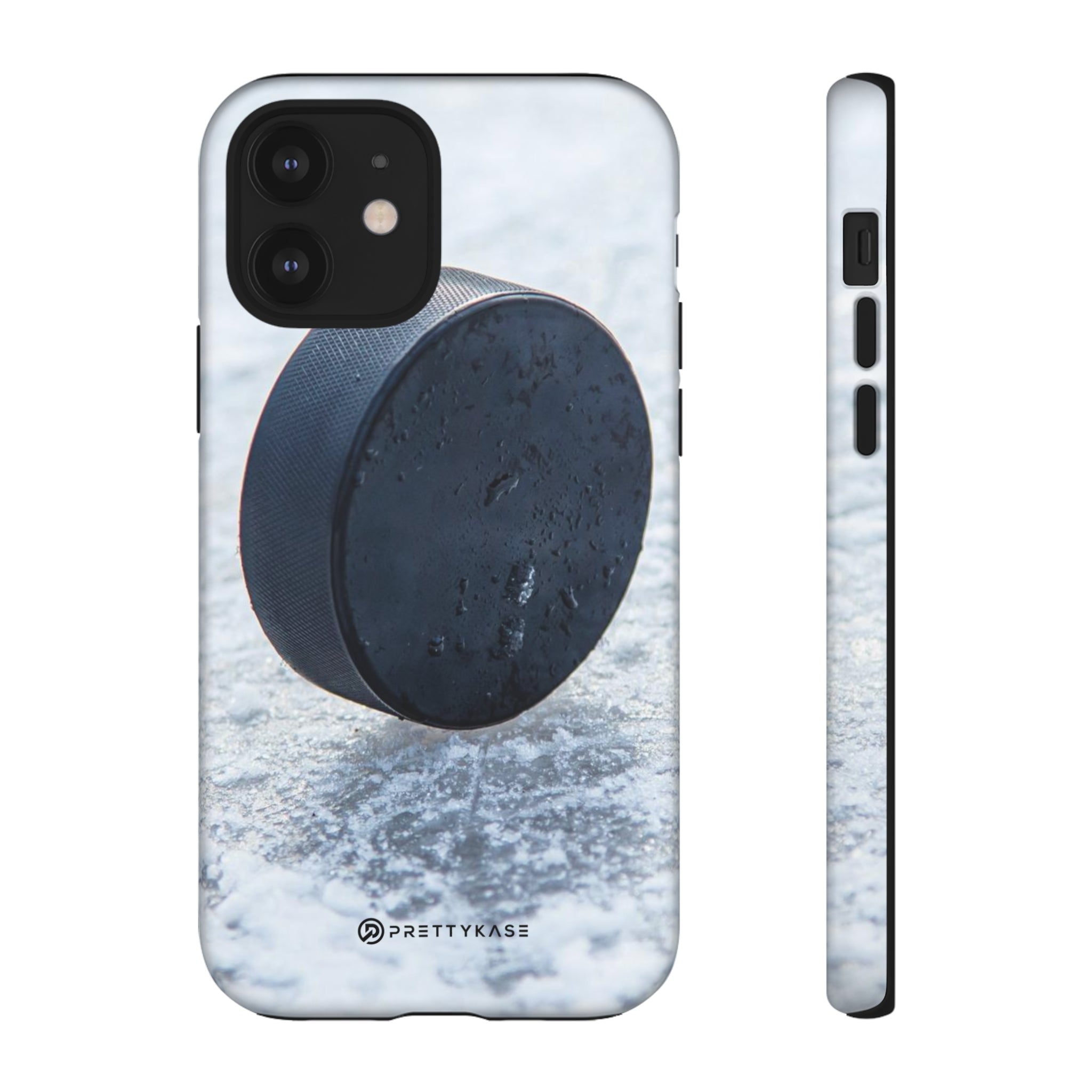 Black Hockey Puck