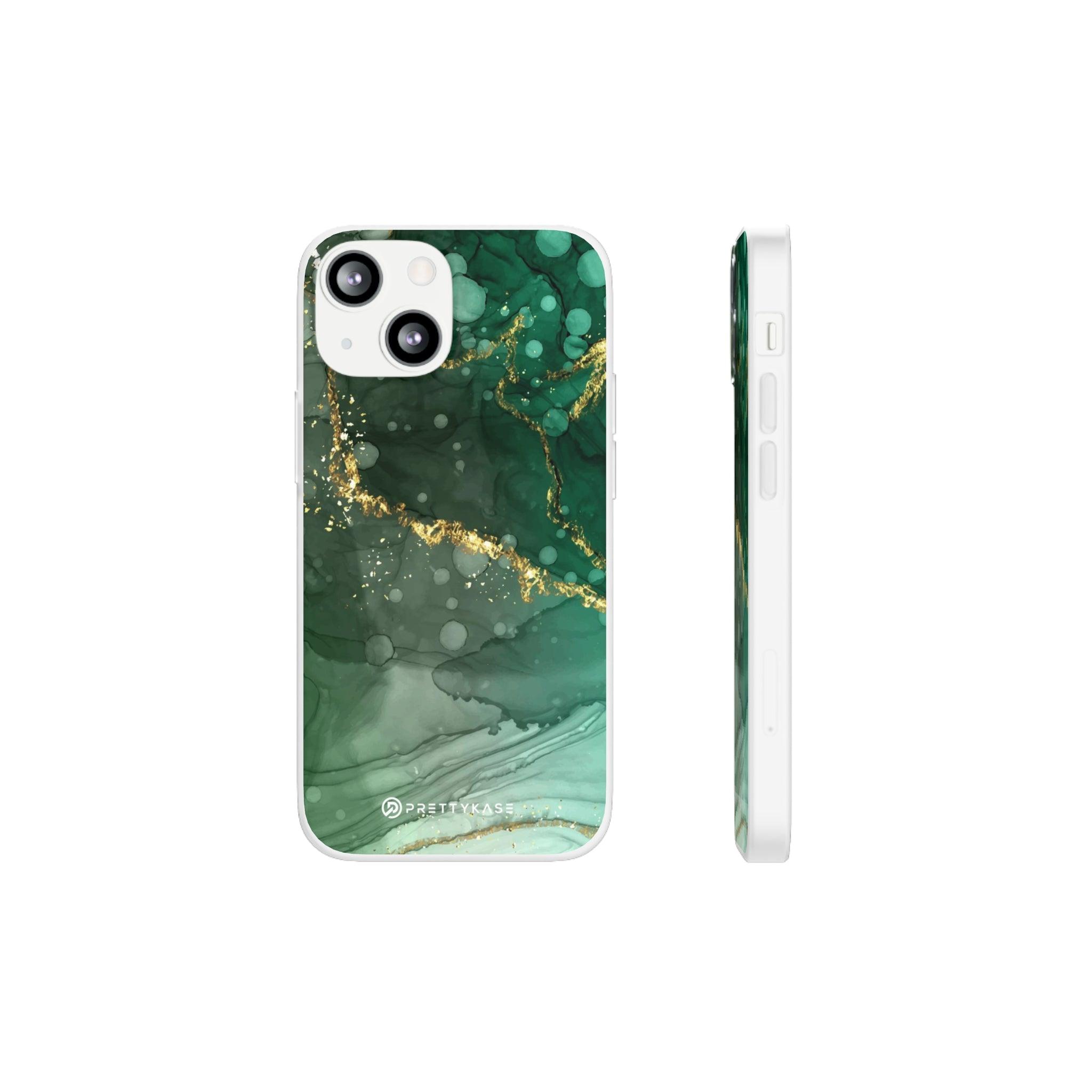 Gold Jade Green Slim - PrettyKase