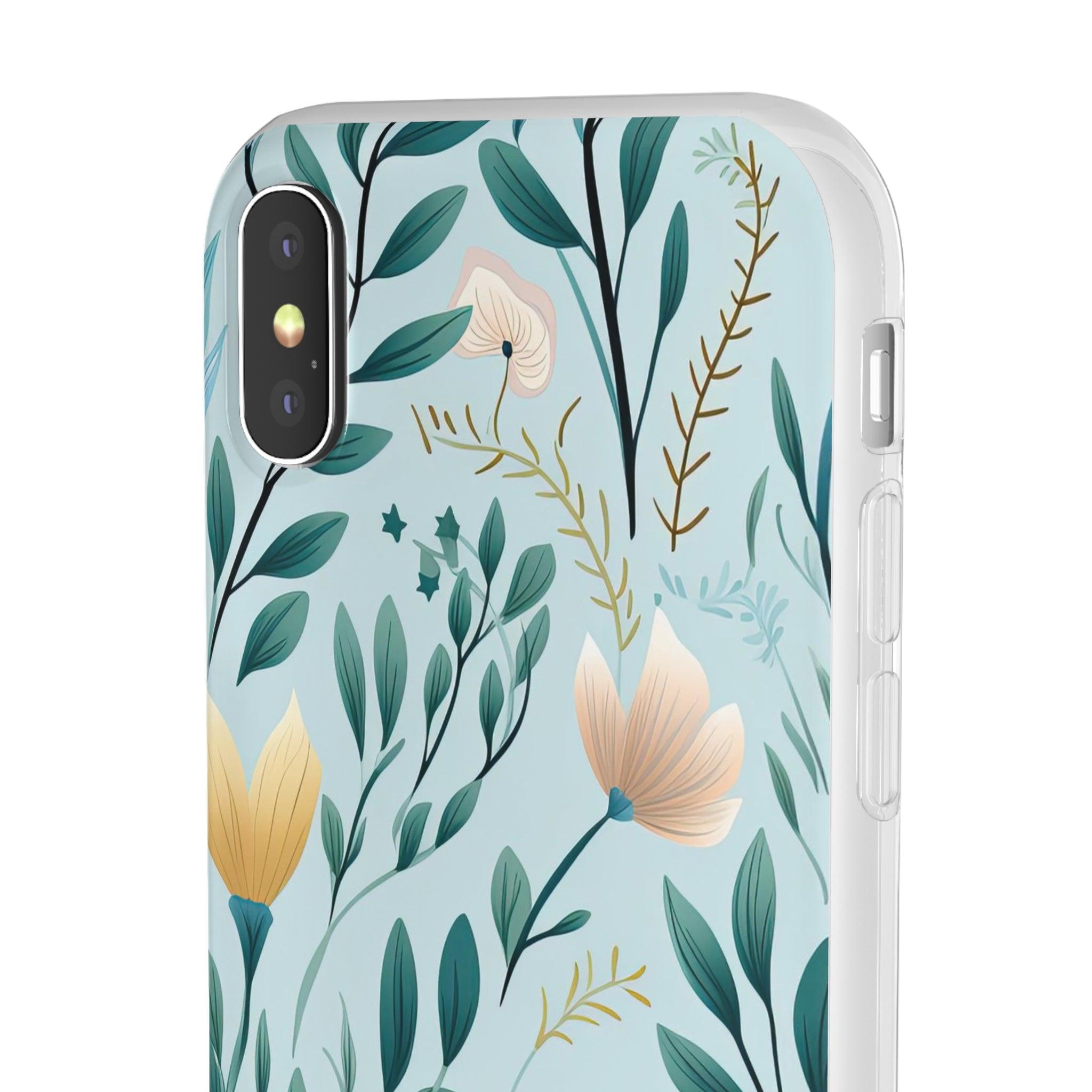 Flower Leaf Pastel Slim - PrettyKase