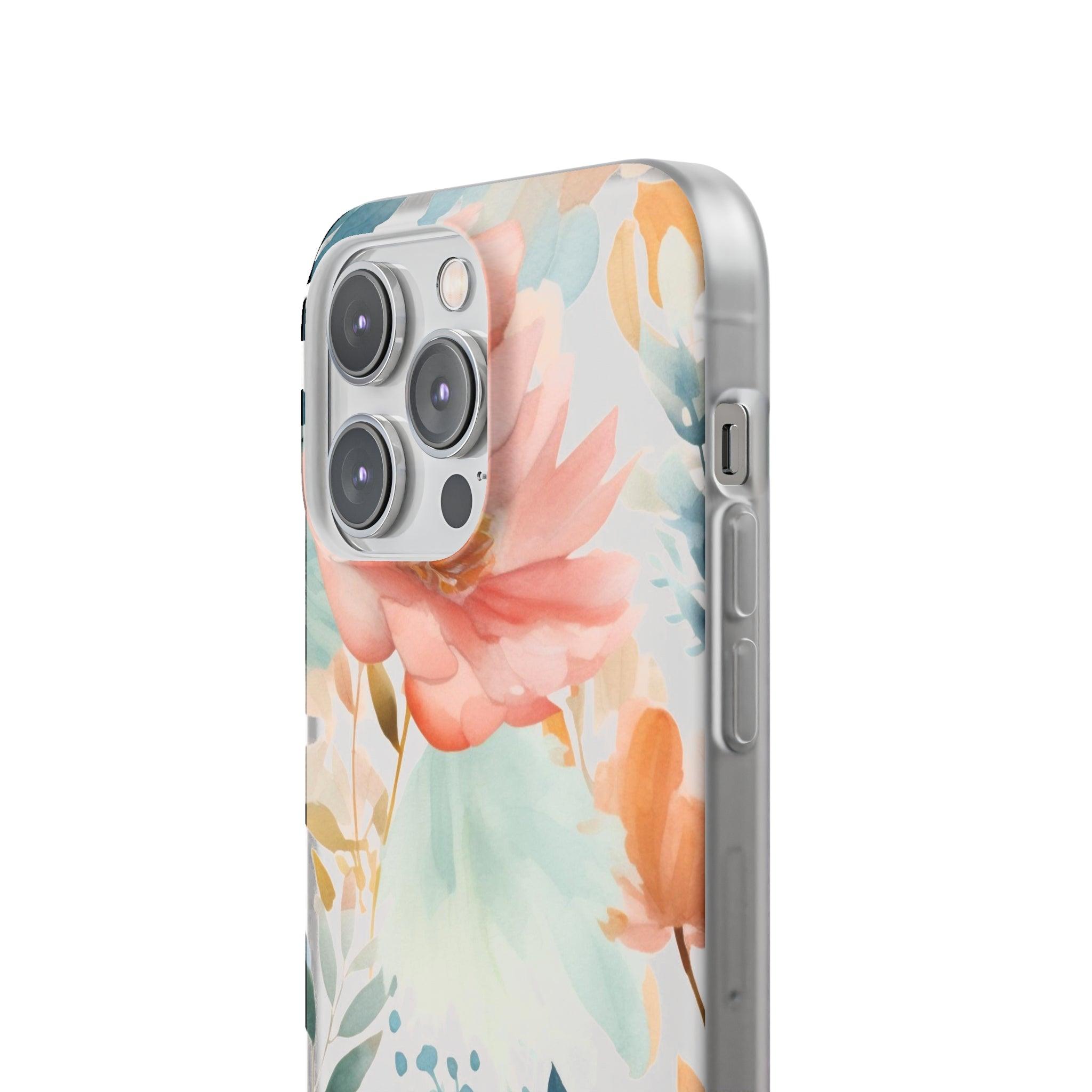 Cute Floral Pattern Slim - PrettyKase