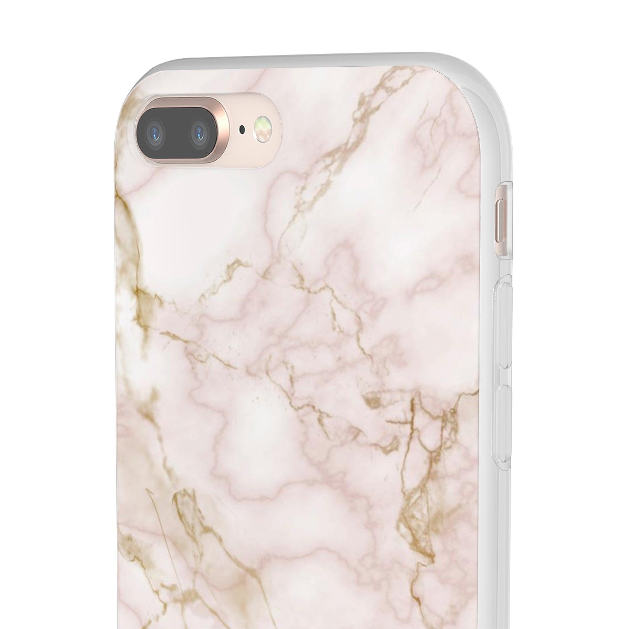 Golden Rosed Marble Slim - PrettyKase