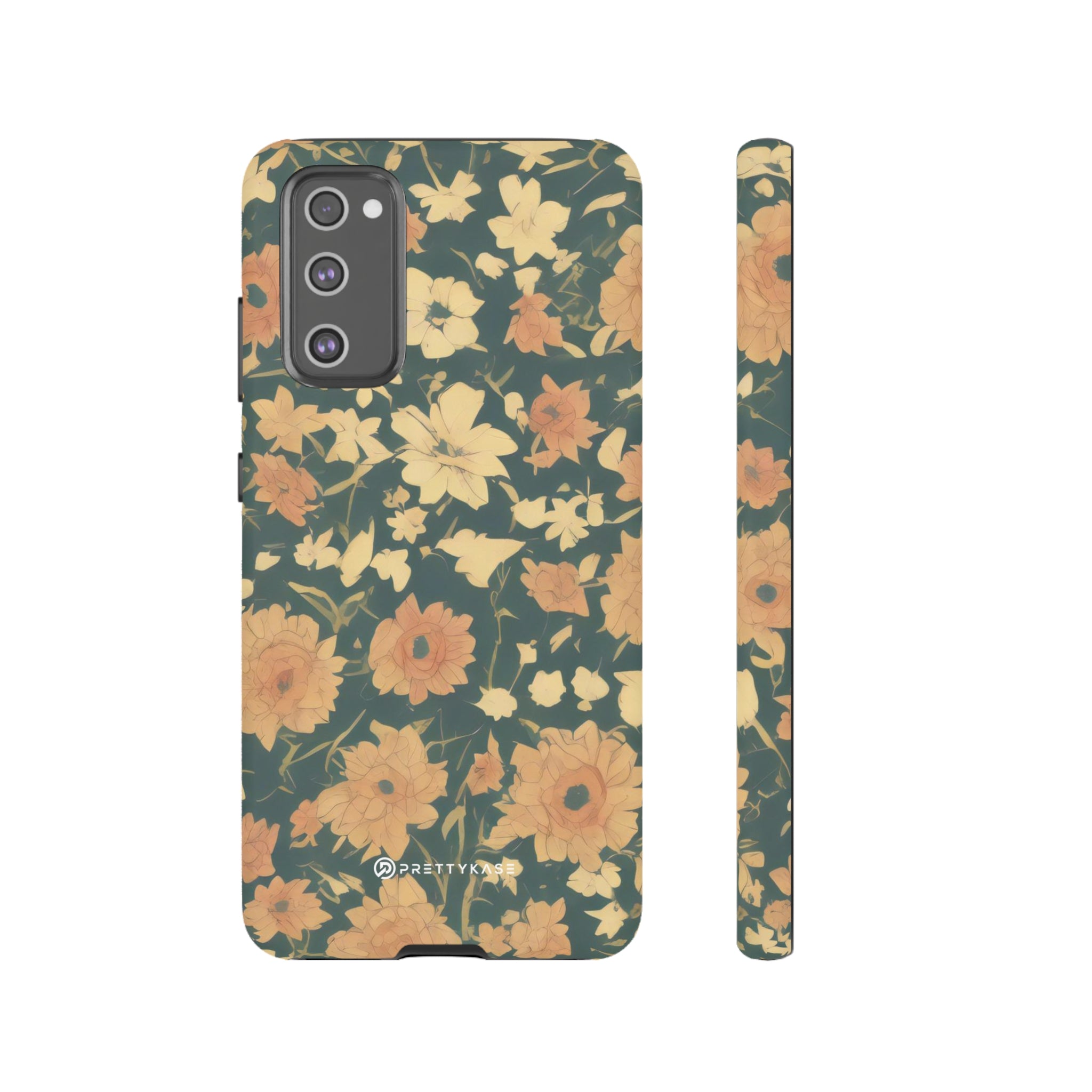 Floral vert olive