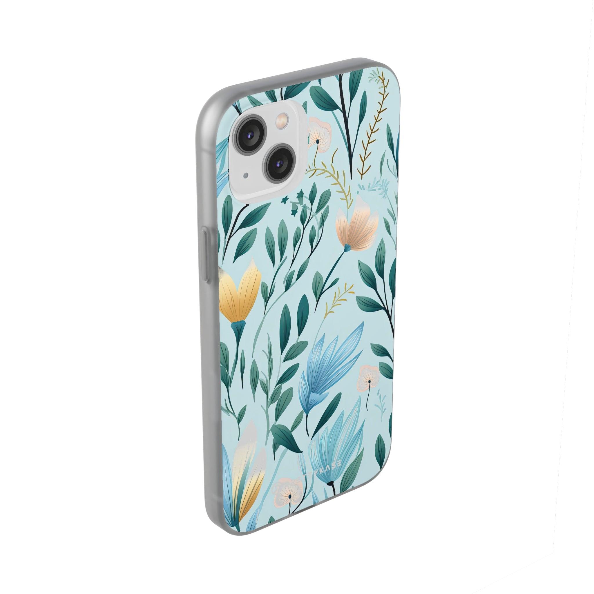 Flower Leaf Pastel Slim - PrettyKase