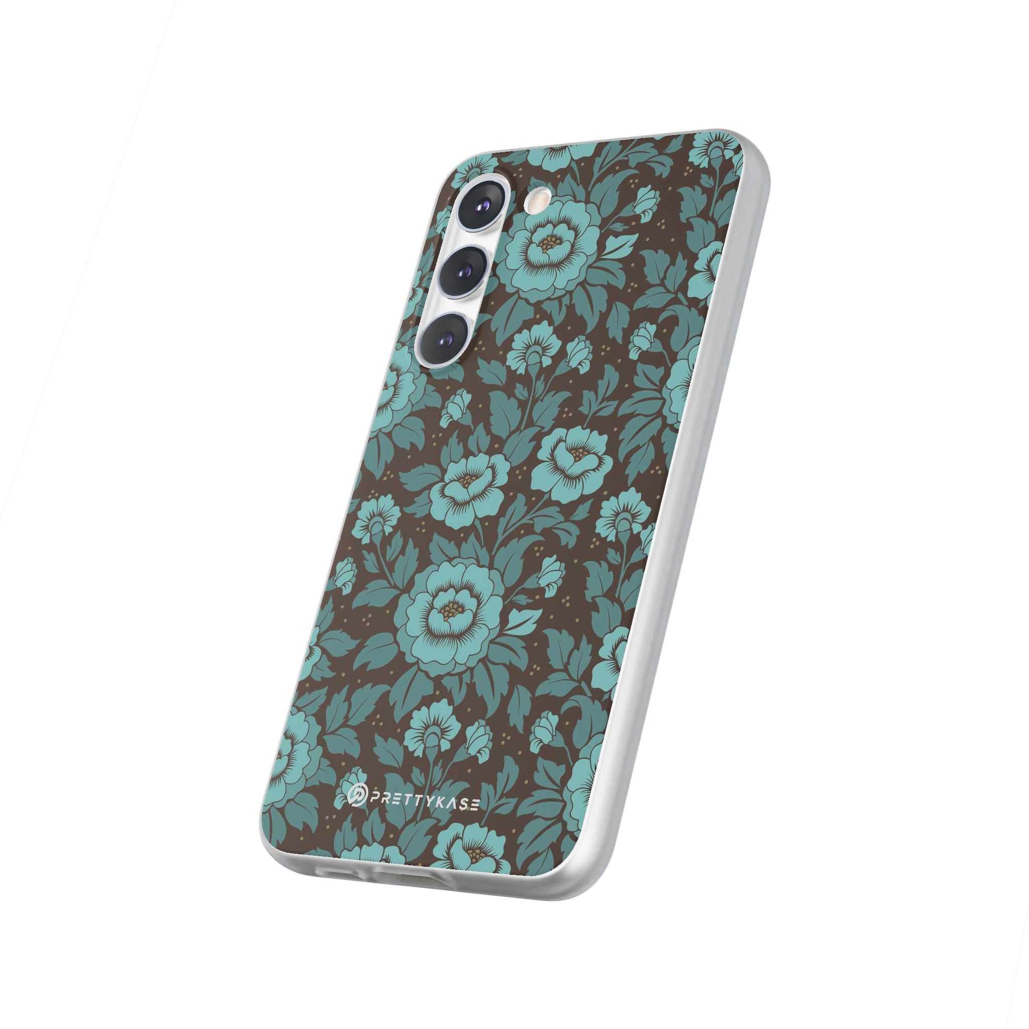 Turquoise floral Slim