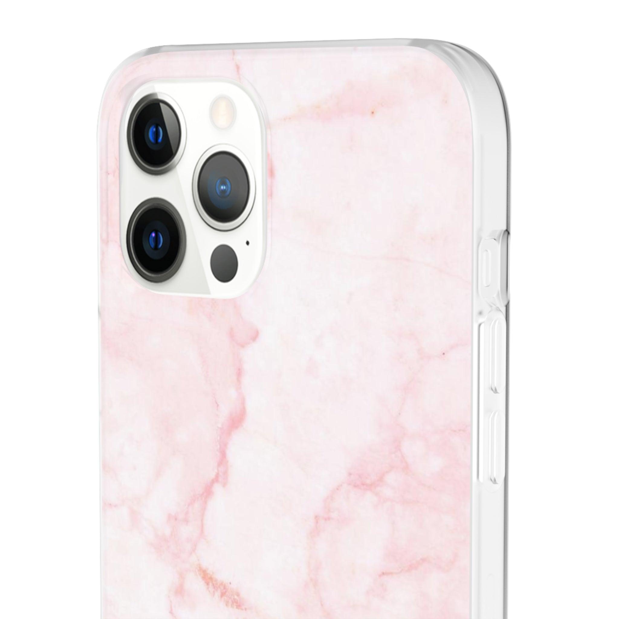 Pink Marble Slim - PrettyKase