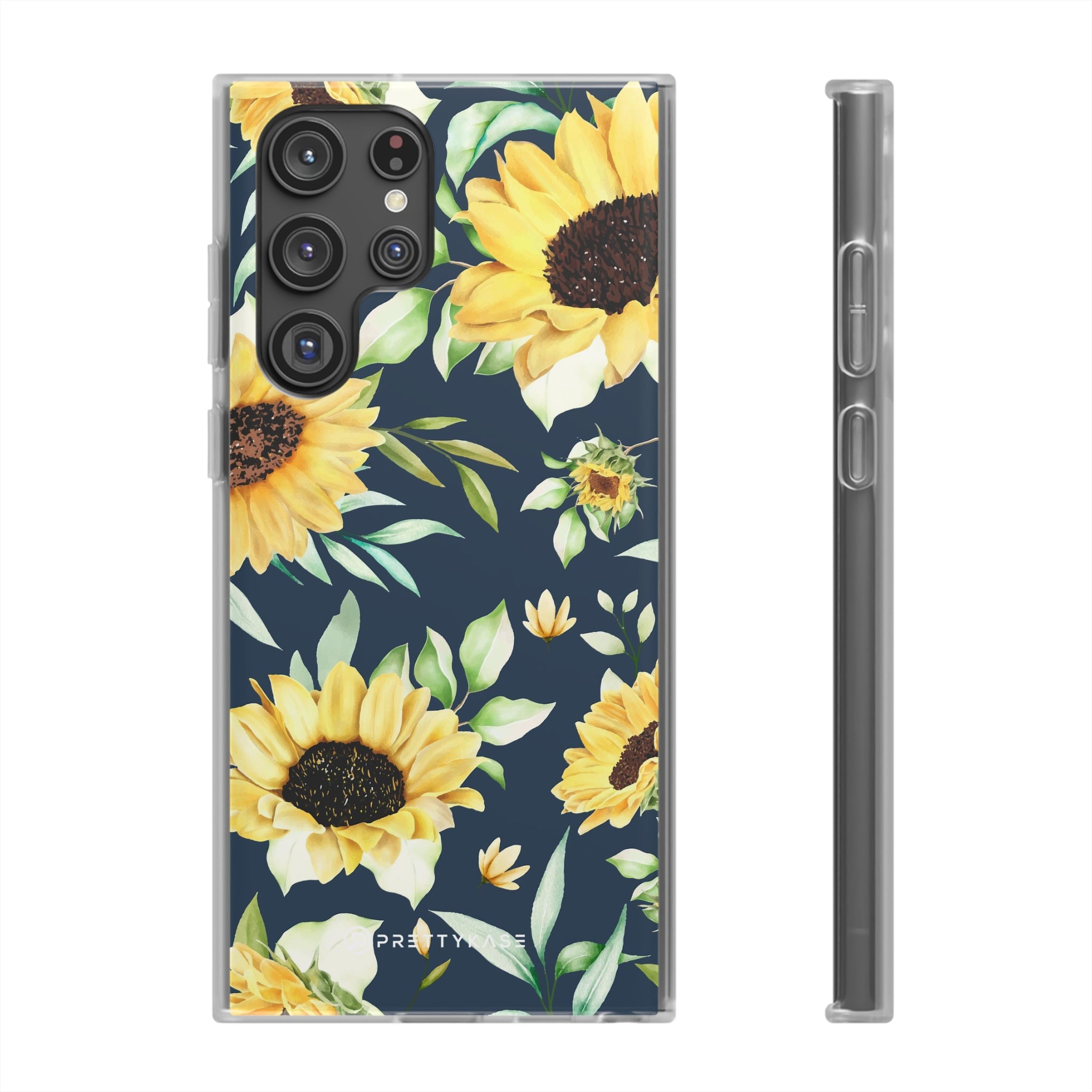 Yellow Floral Evening Slim