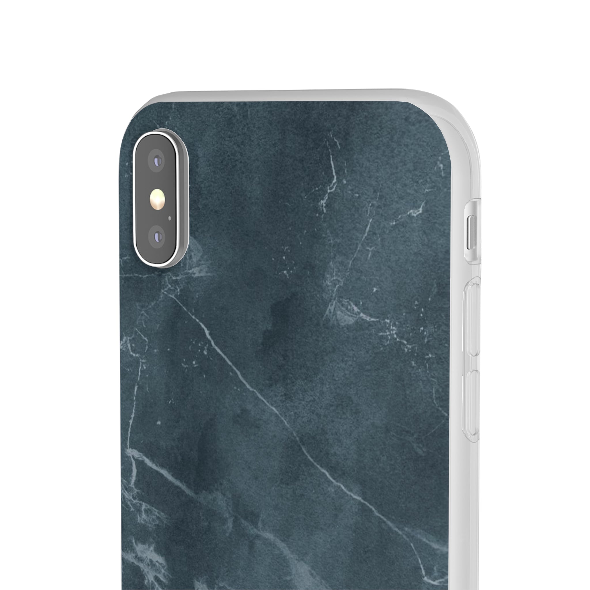 Grey Blue Marble Slim