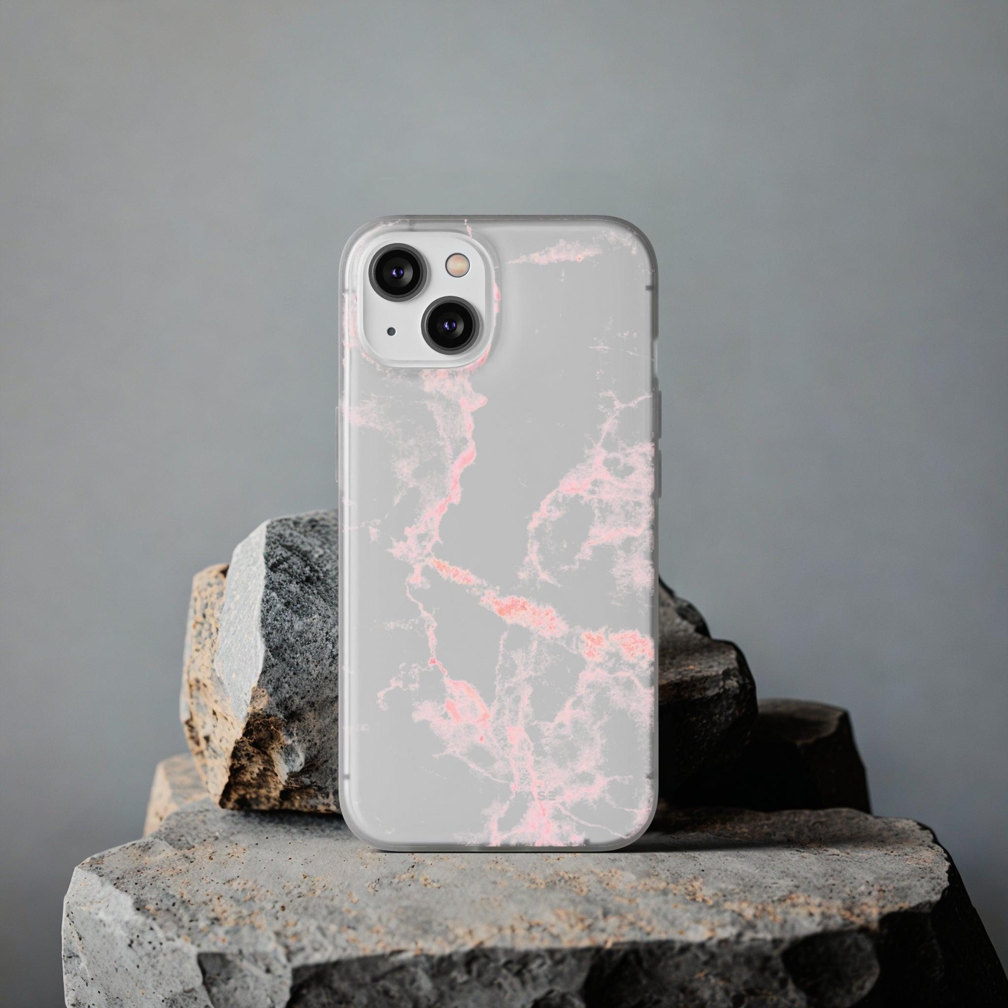 Pink Marble Slim - PrettyKase