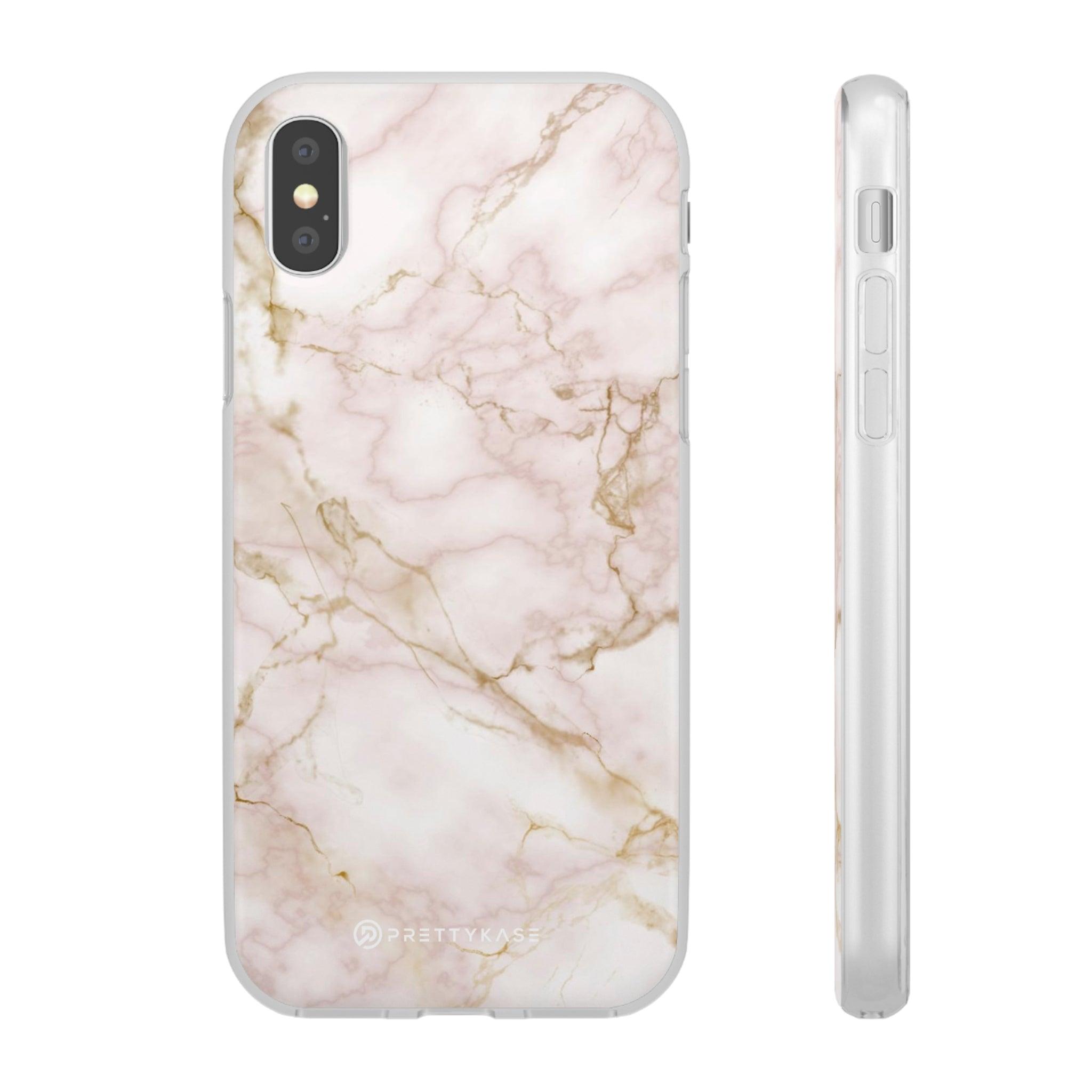 Golden Rosed Marble Slim - PrettyKase