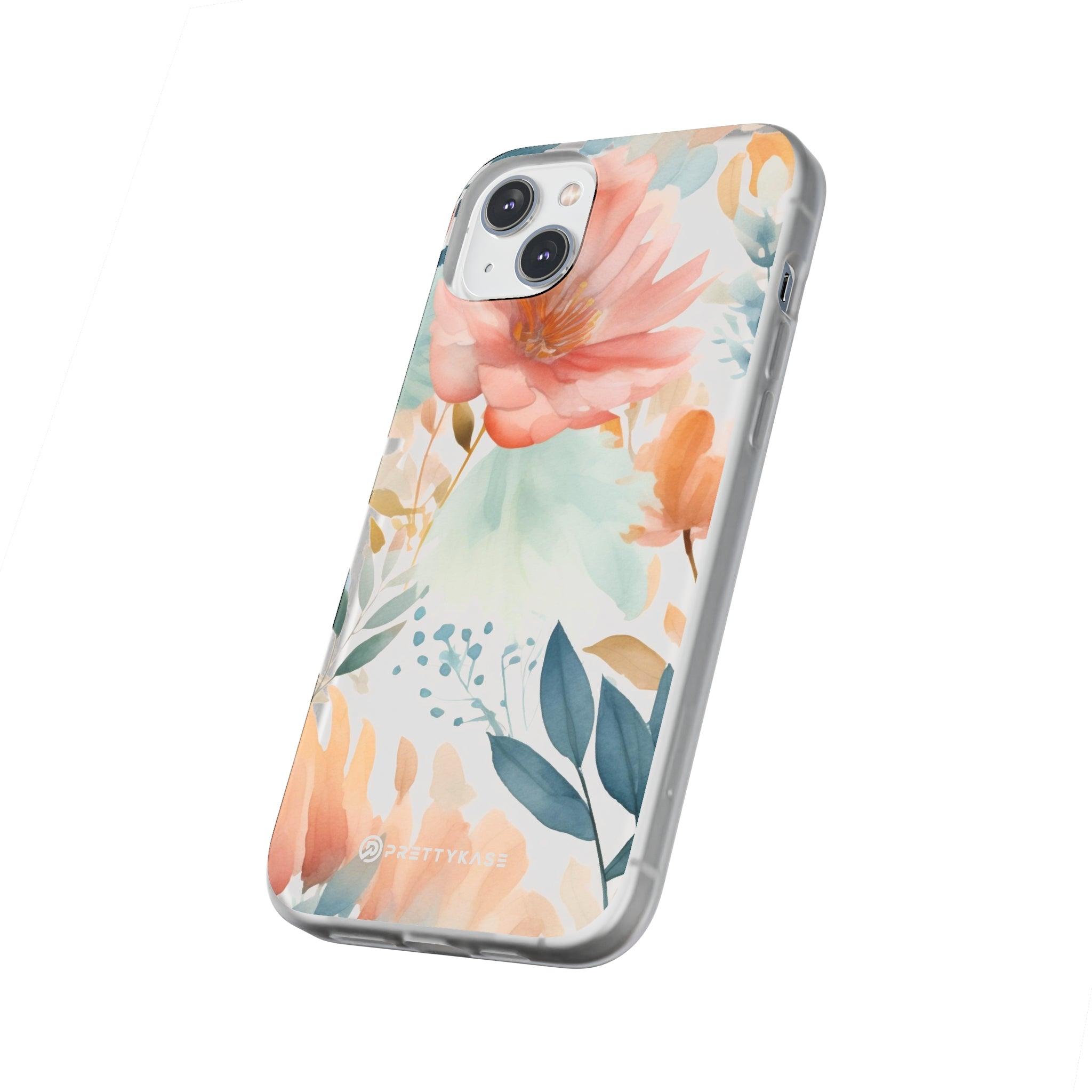 Cute Floral Pattern Slim - PrettyKase