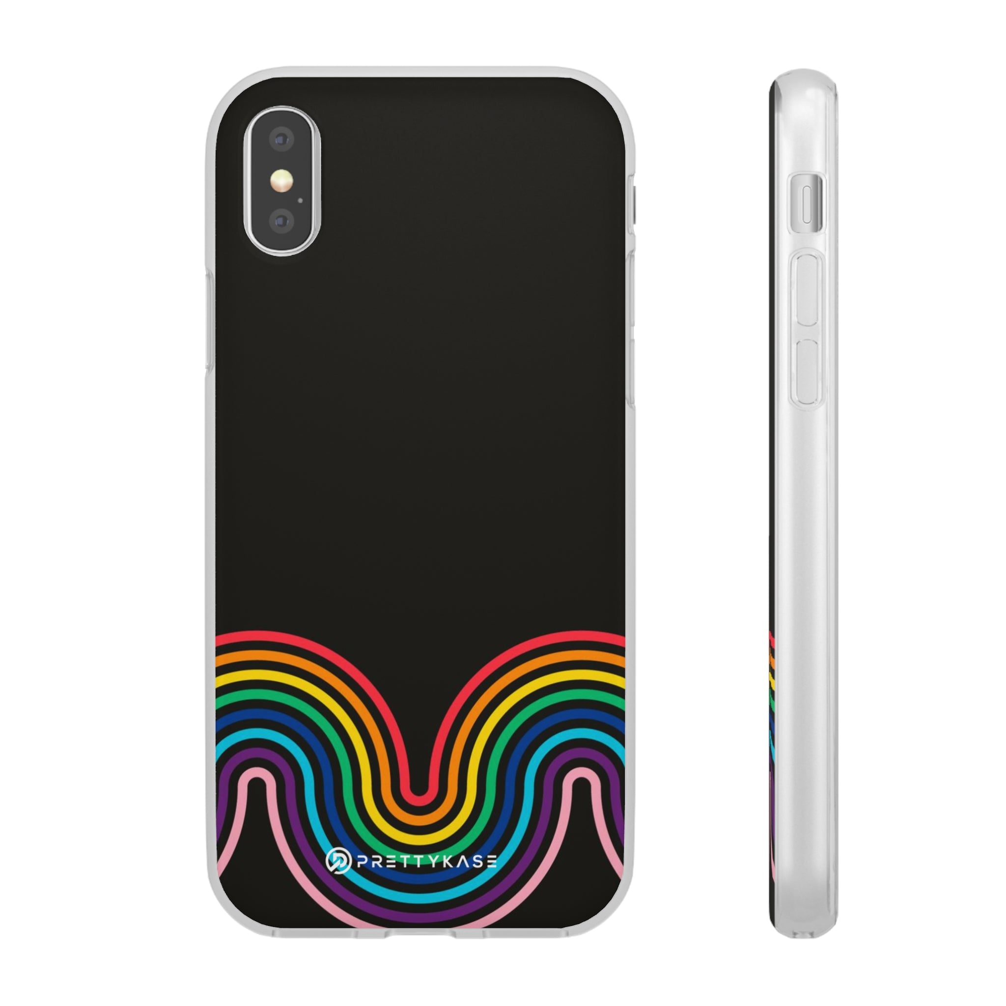 Black and Rainbow Slim