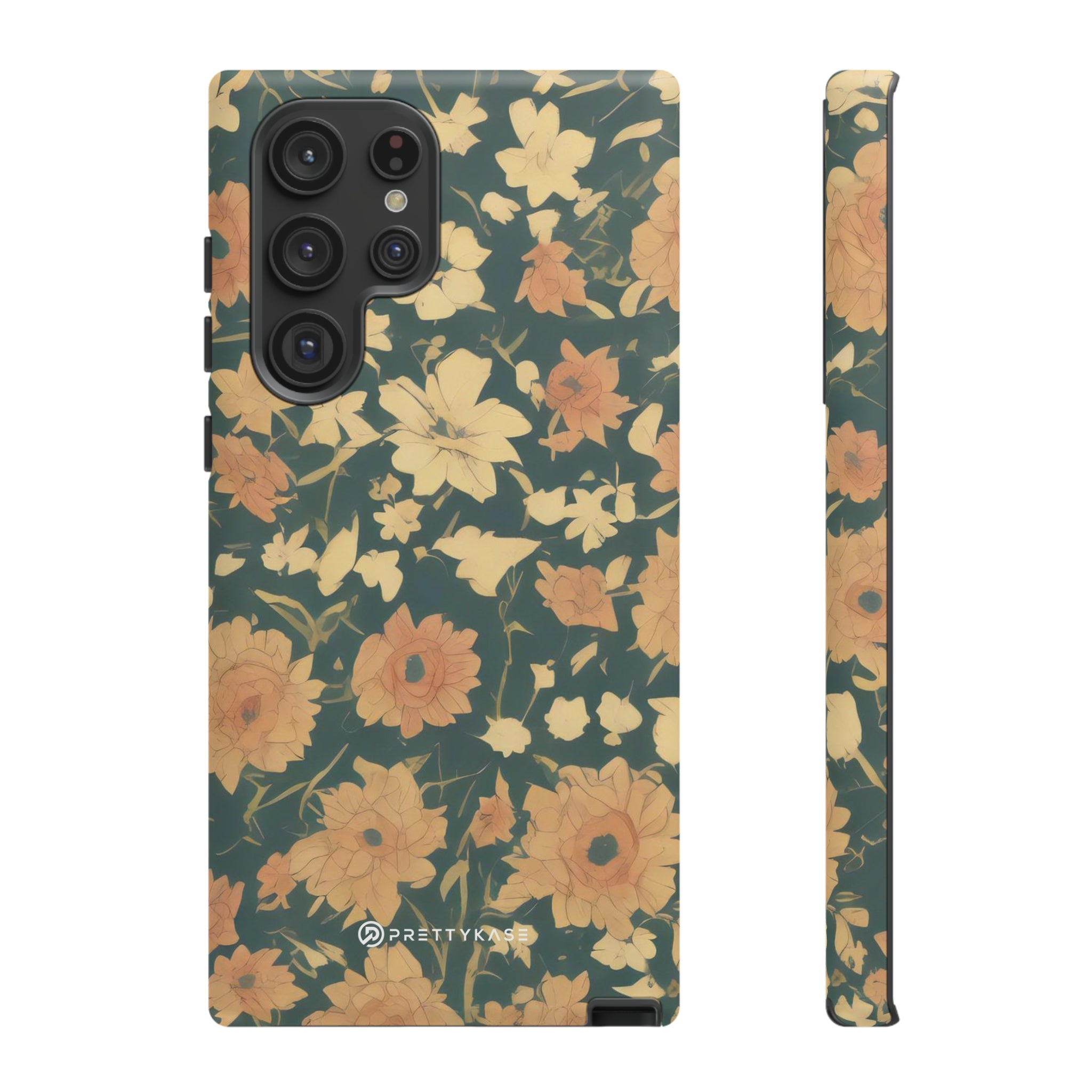 Olive Green Floral