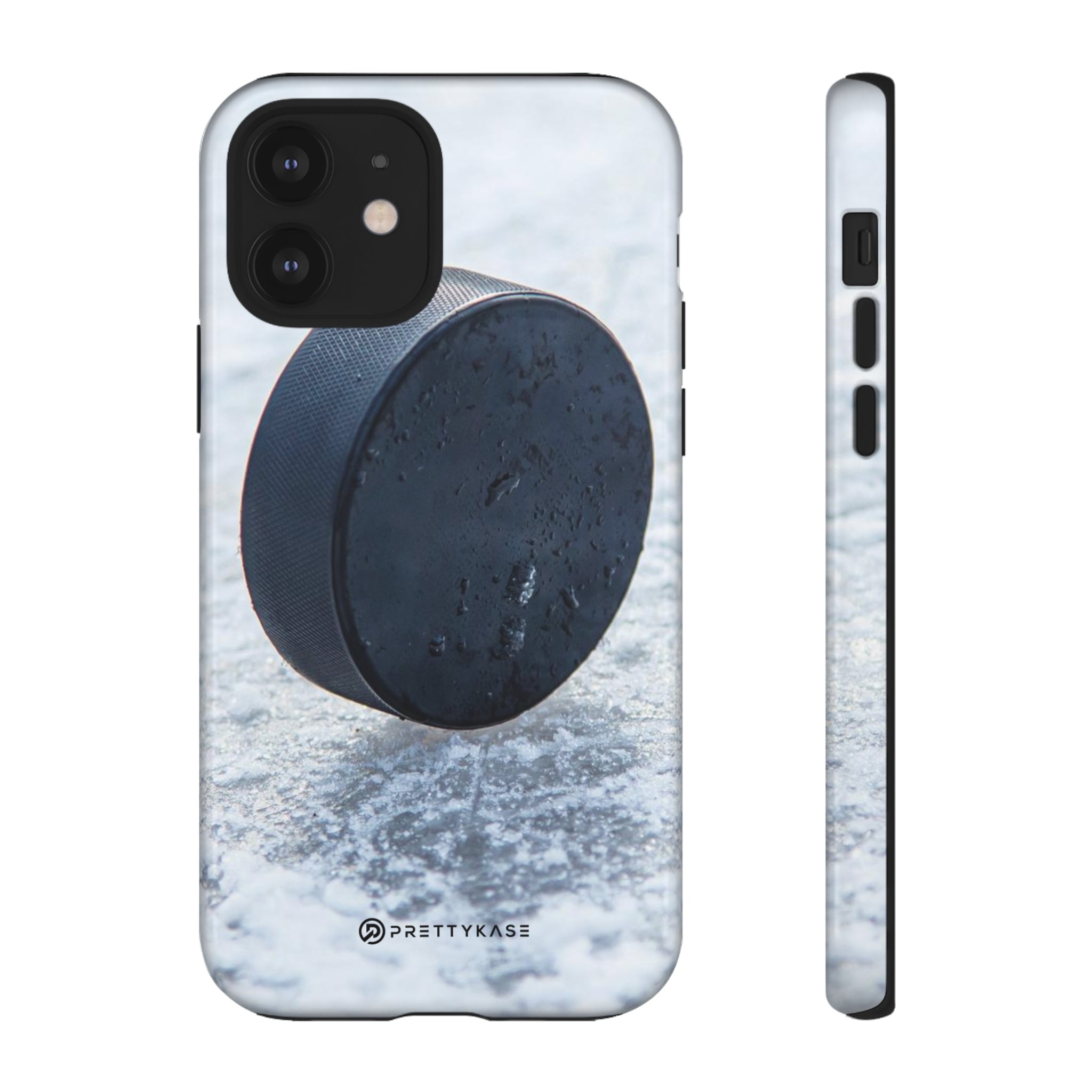 Black Hockey Puck