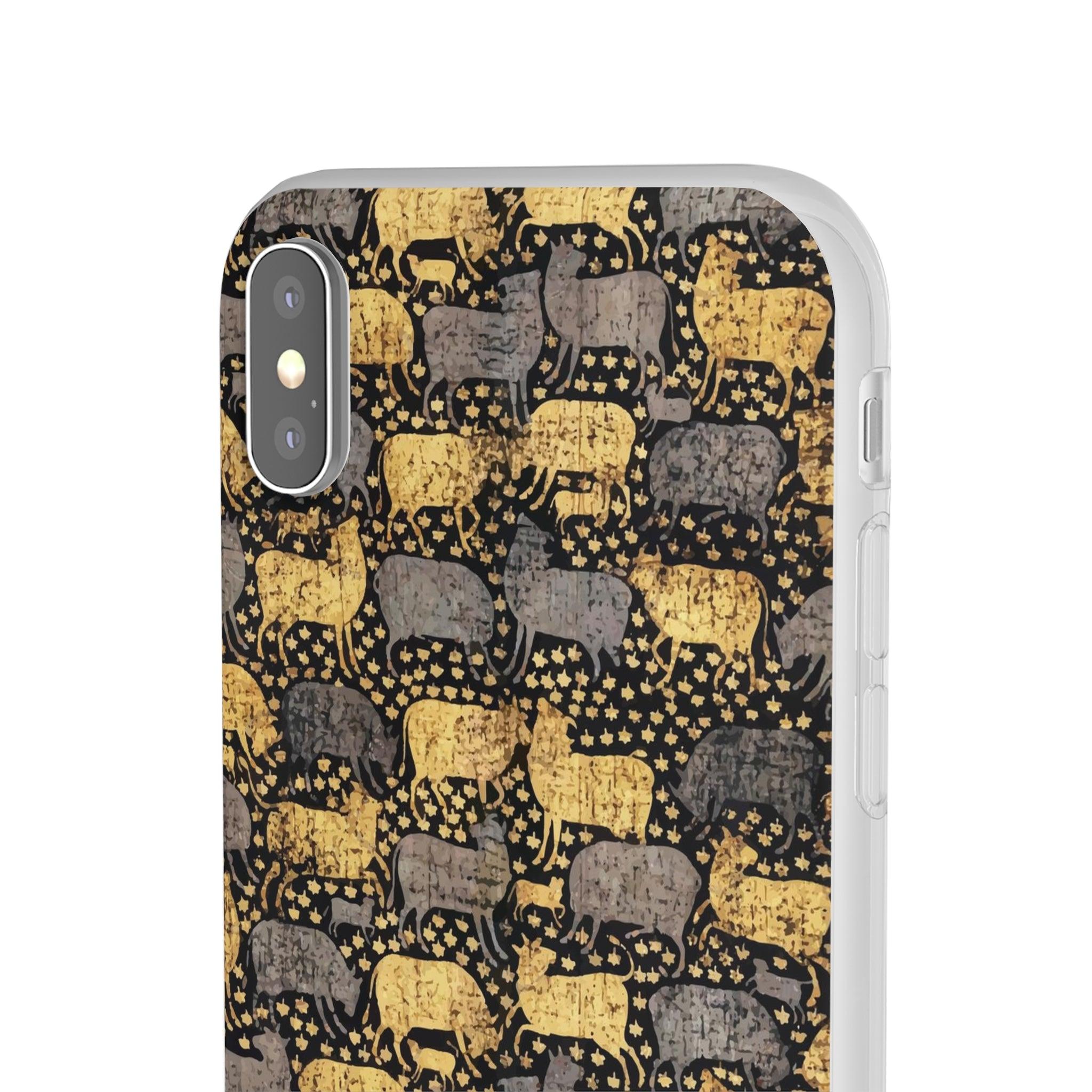 Seamless Brown pattern Slim - PrettyKase