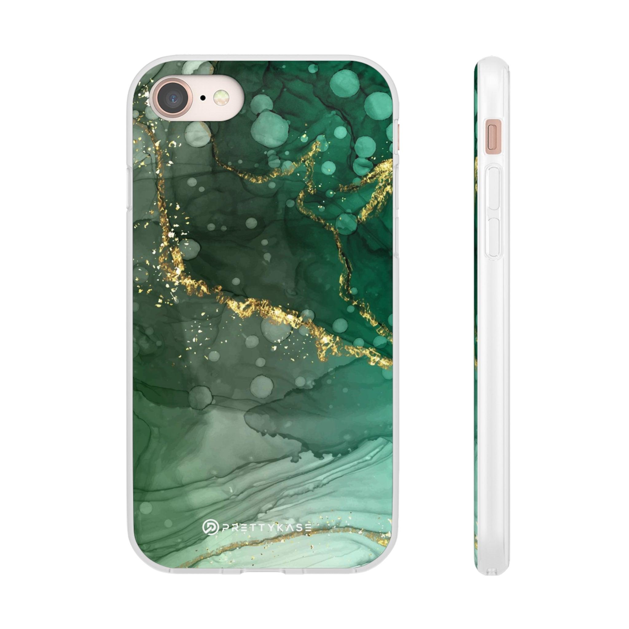 Gold Jade Green Slim - PrettyKase