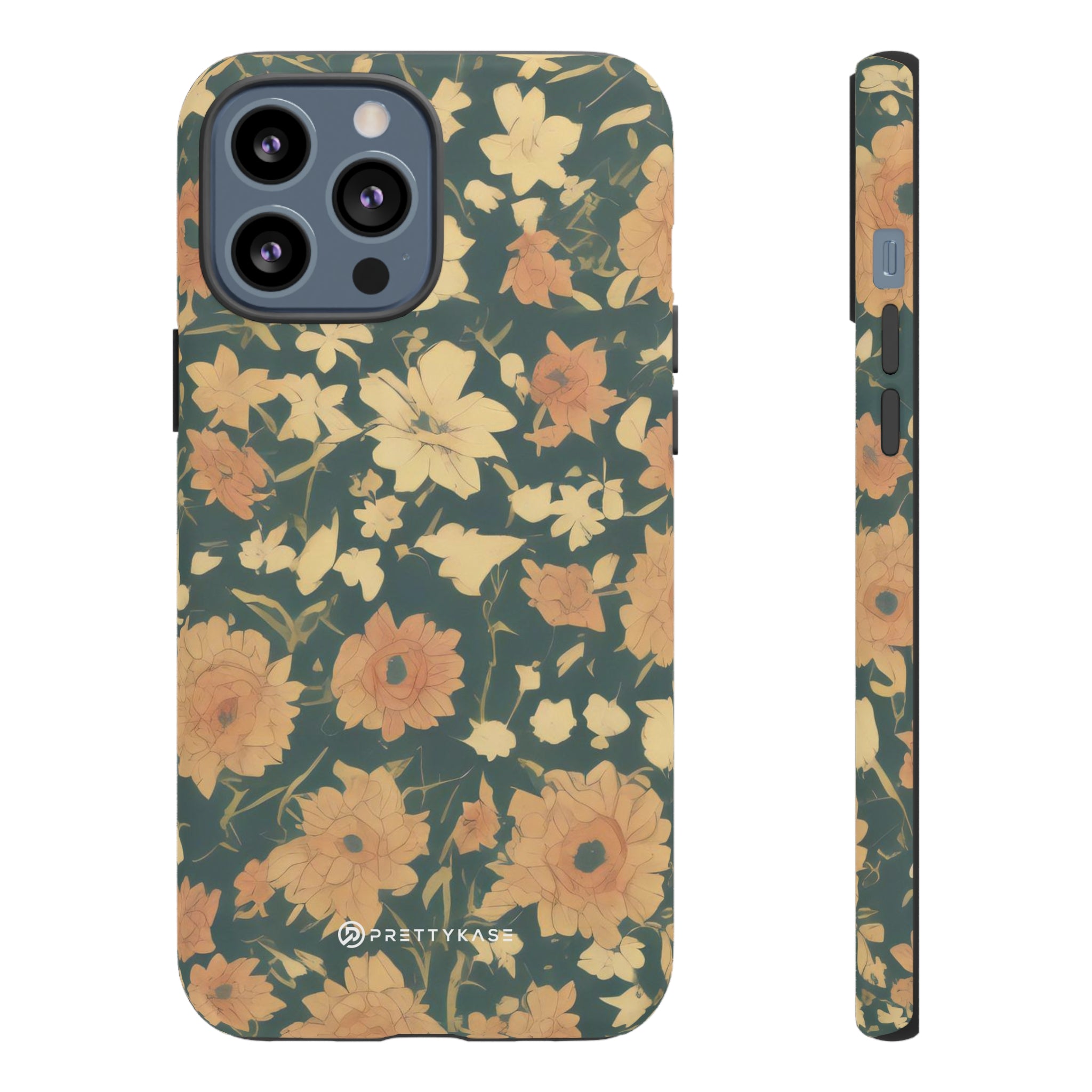 Floral vert olive