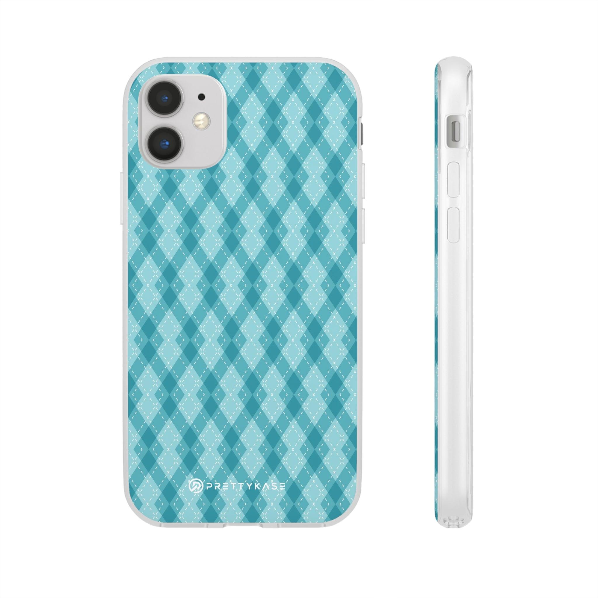 Argyle Teal Slim - PrettyKase