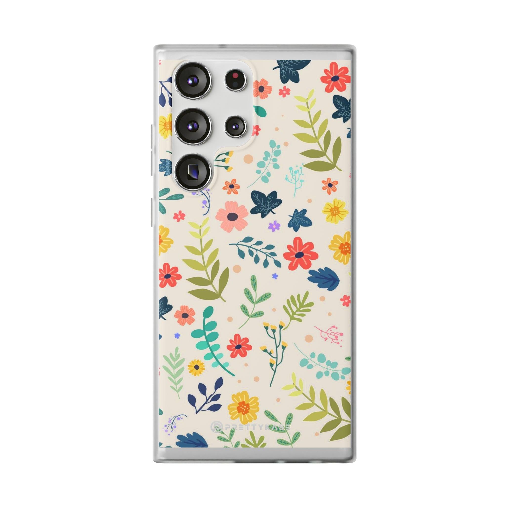 Cream Flower Slim - PrettyKase