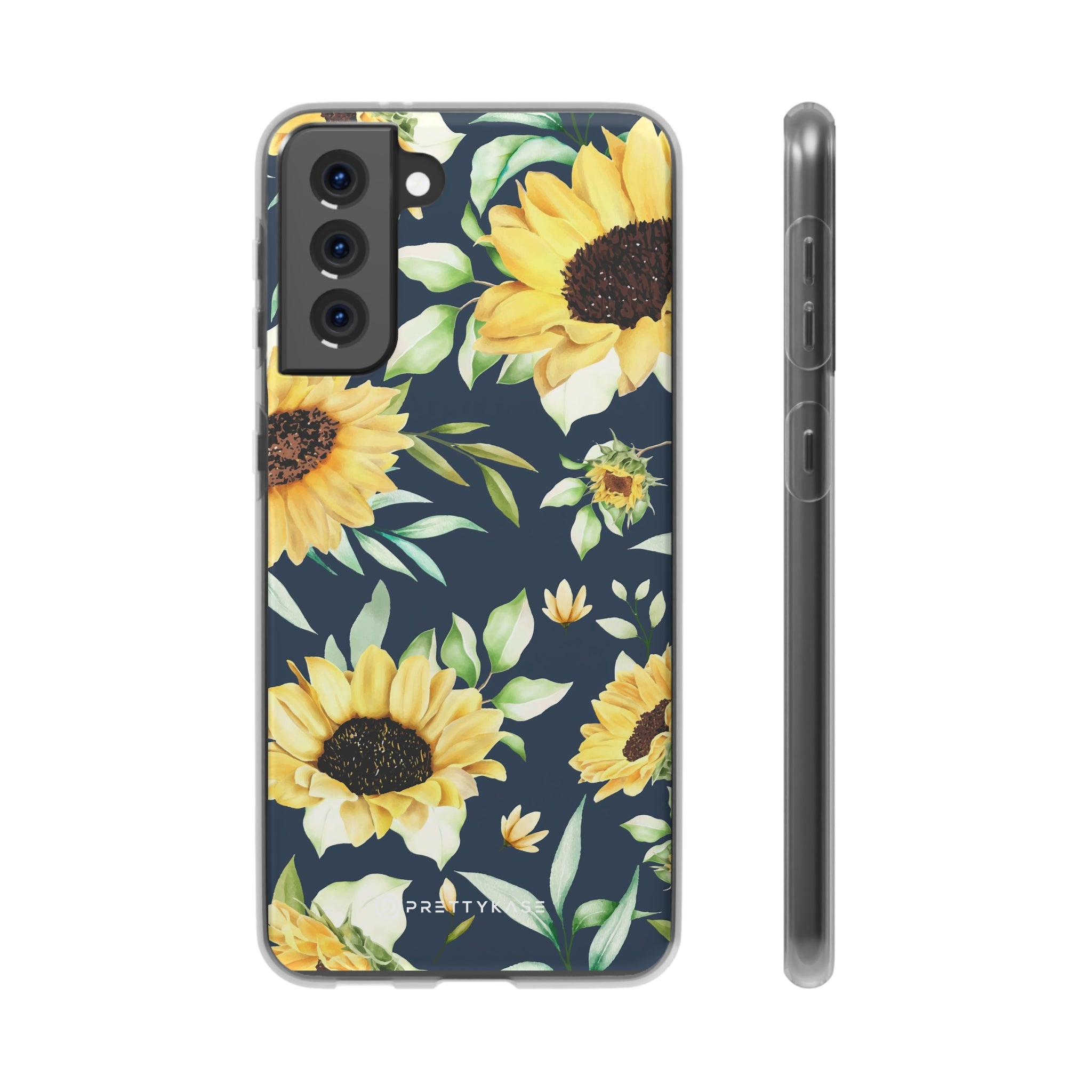 Yellow Floral Evening Slim