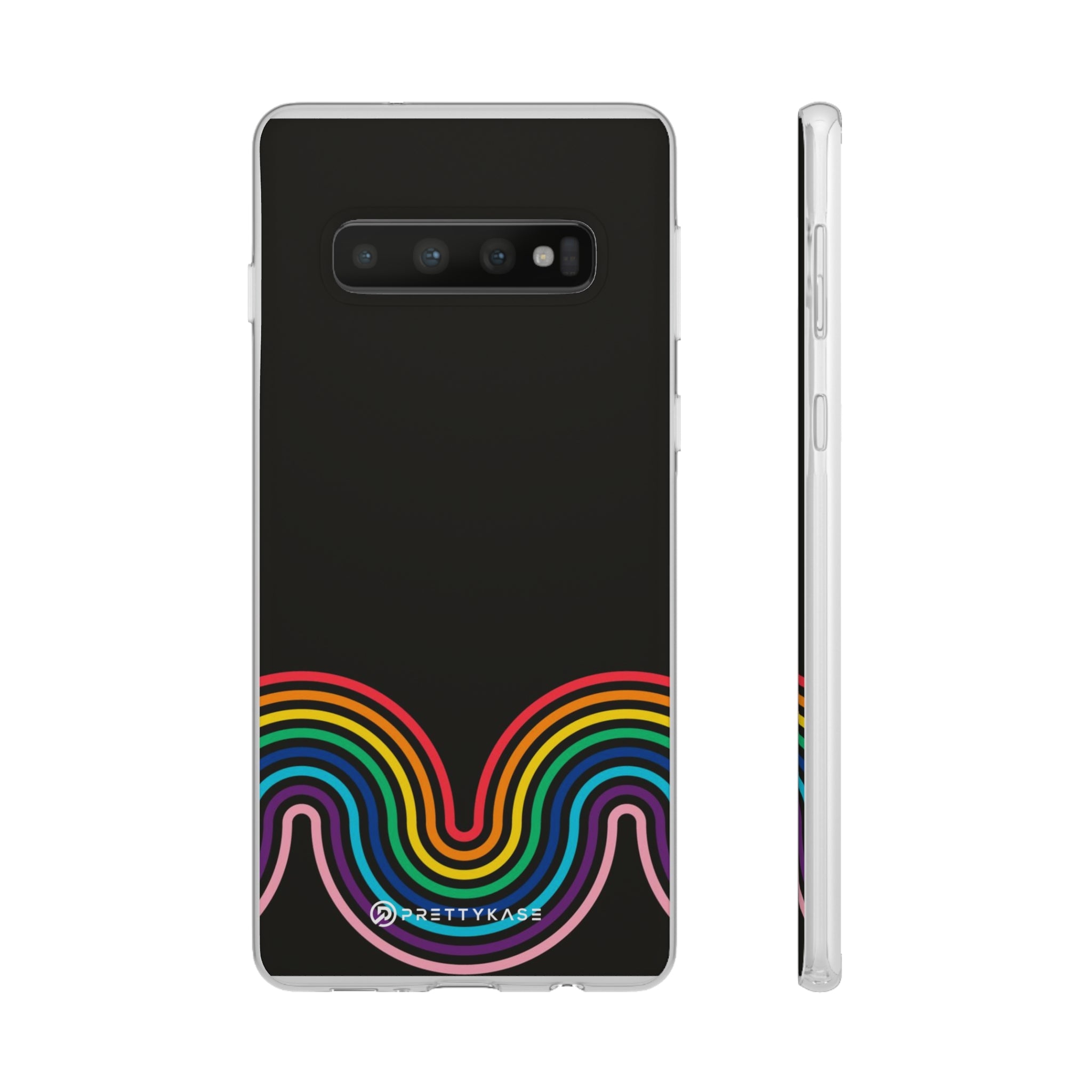 Black and Rainbow Slim