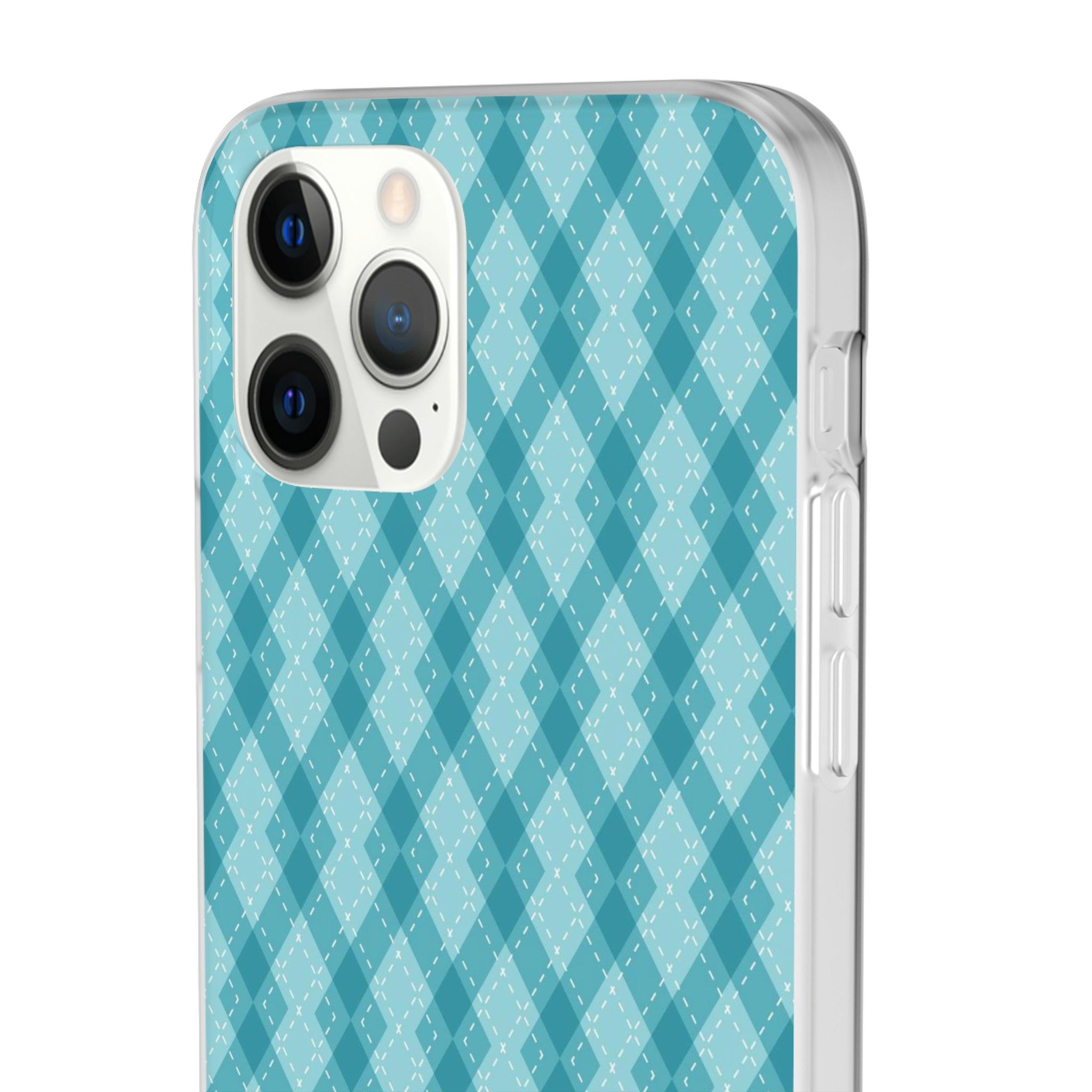 Argyle Teal Slim - PrettyKase