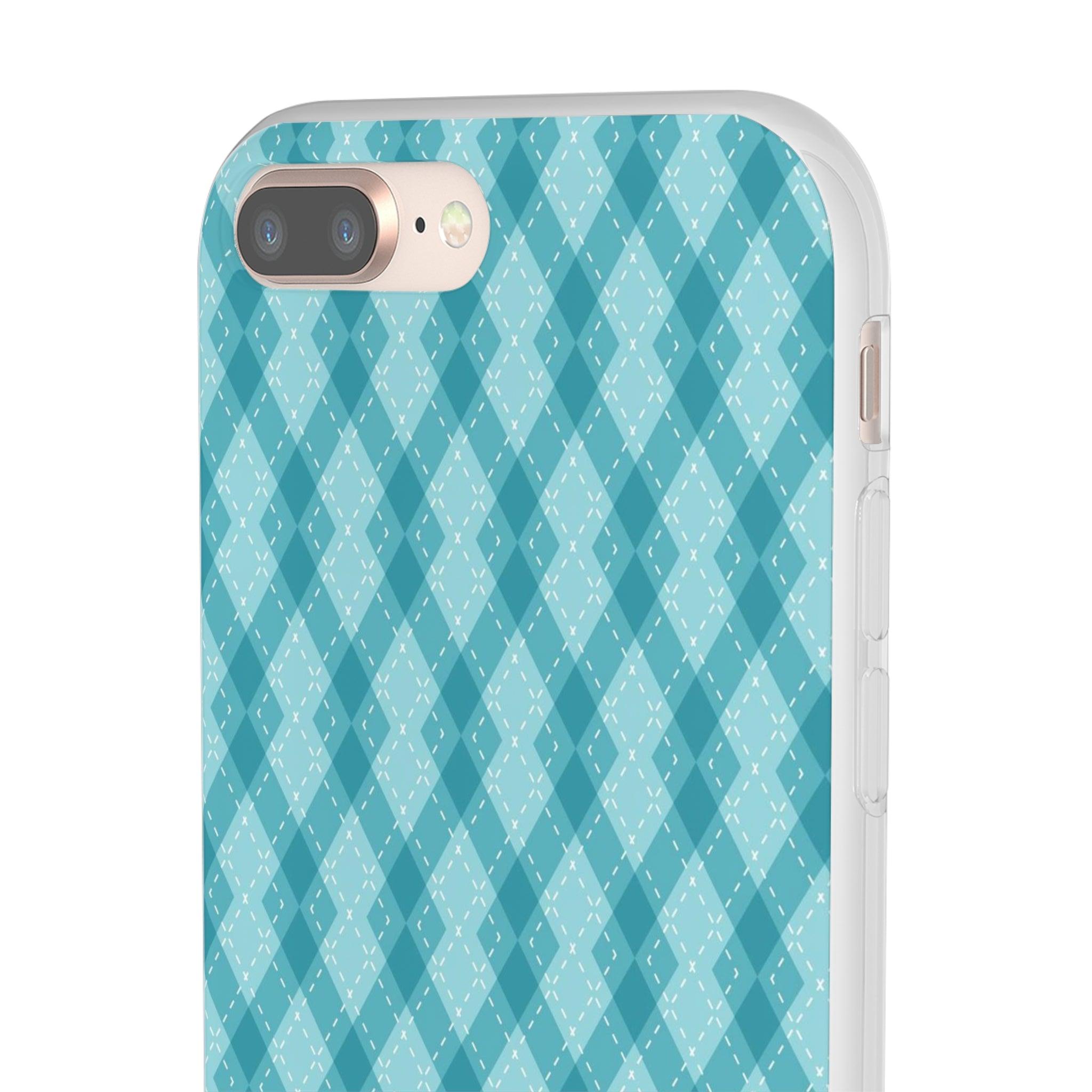 Argyle Teal Slim - PrettyKase