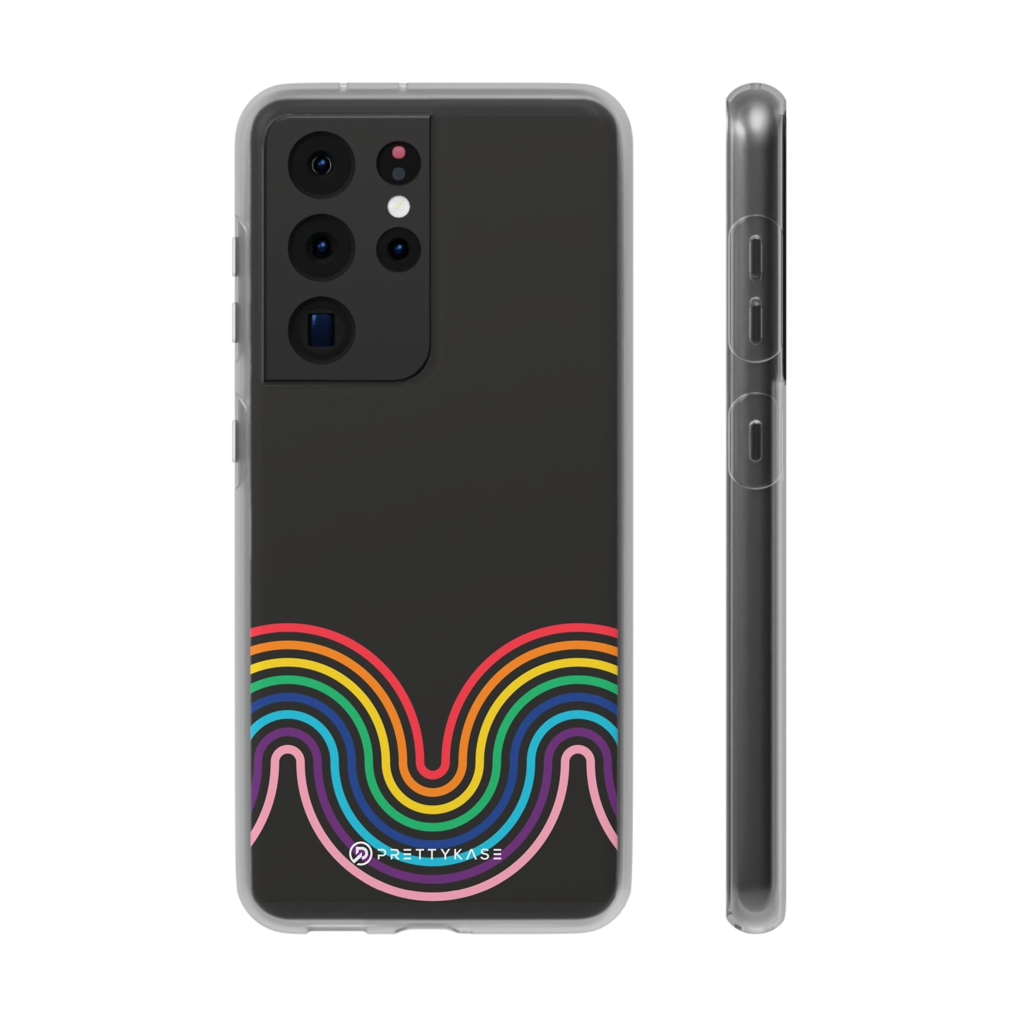 Black and Rainbow Slim