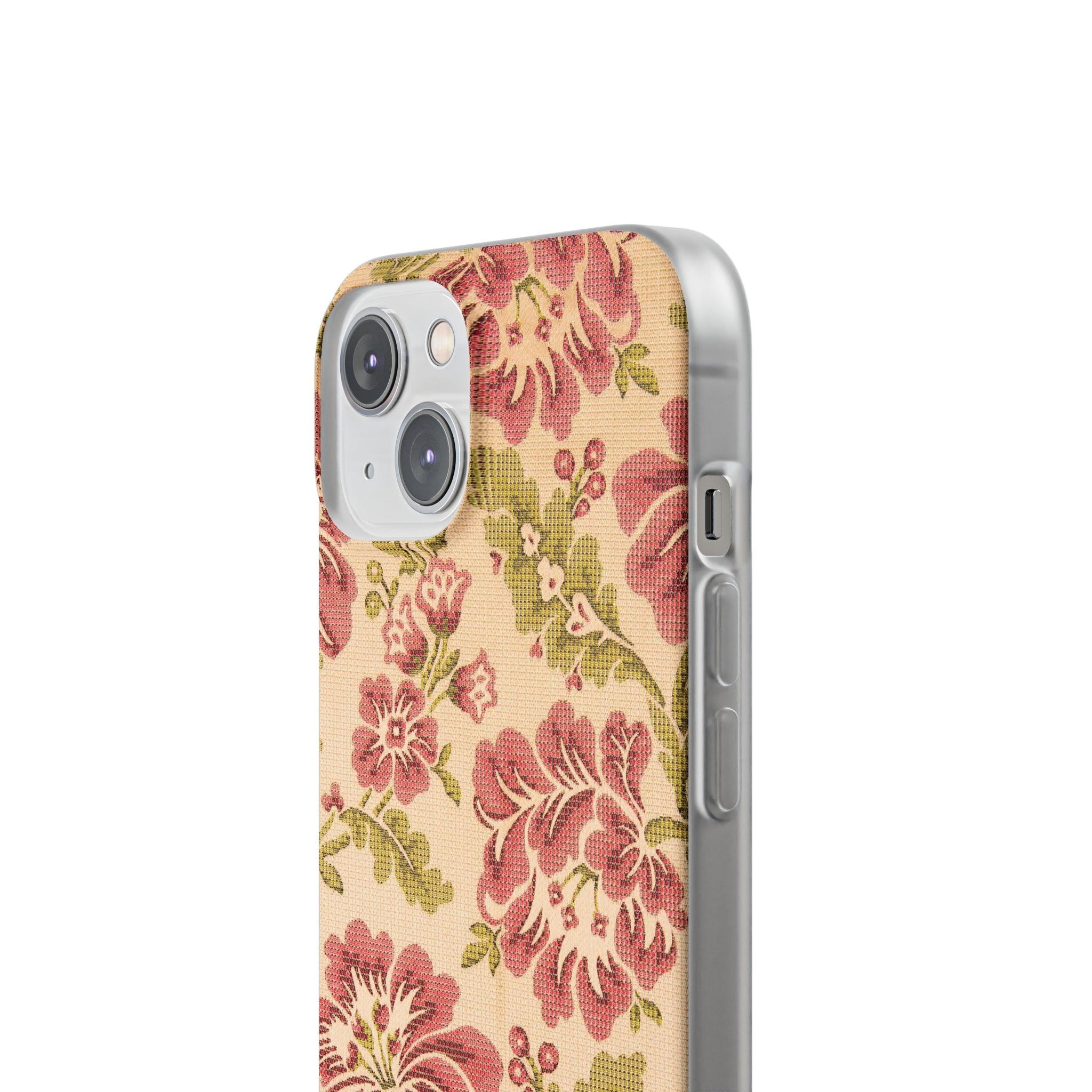 Fabric Floral Texture Slim - PrettyKase