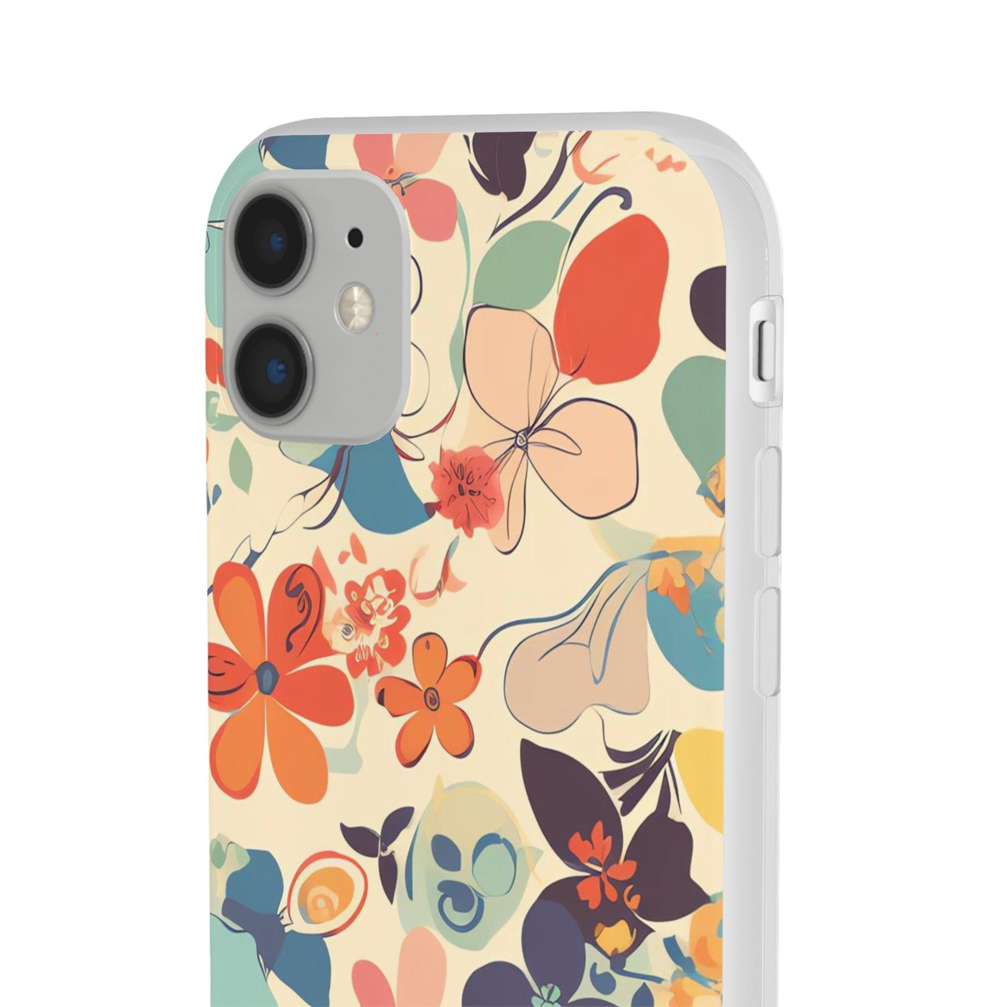 Seamless Floral Pattern Slim - PrettyKase