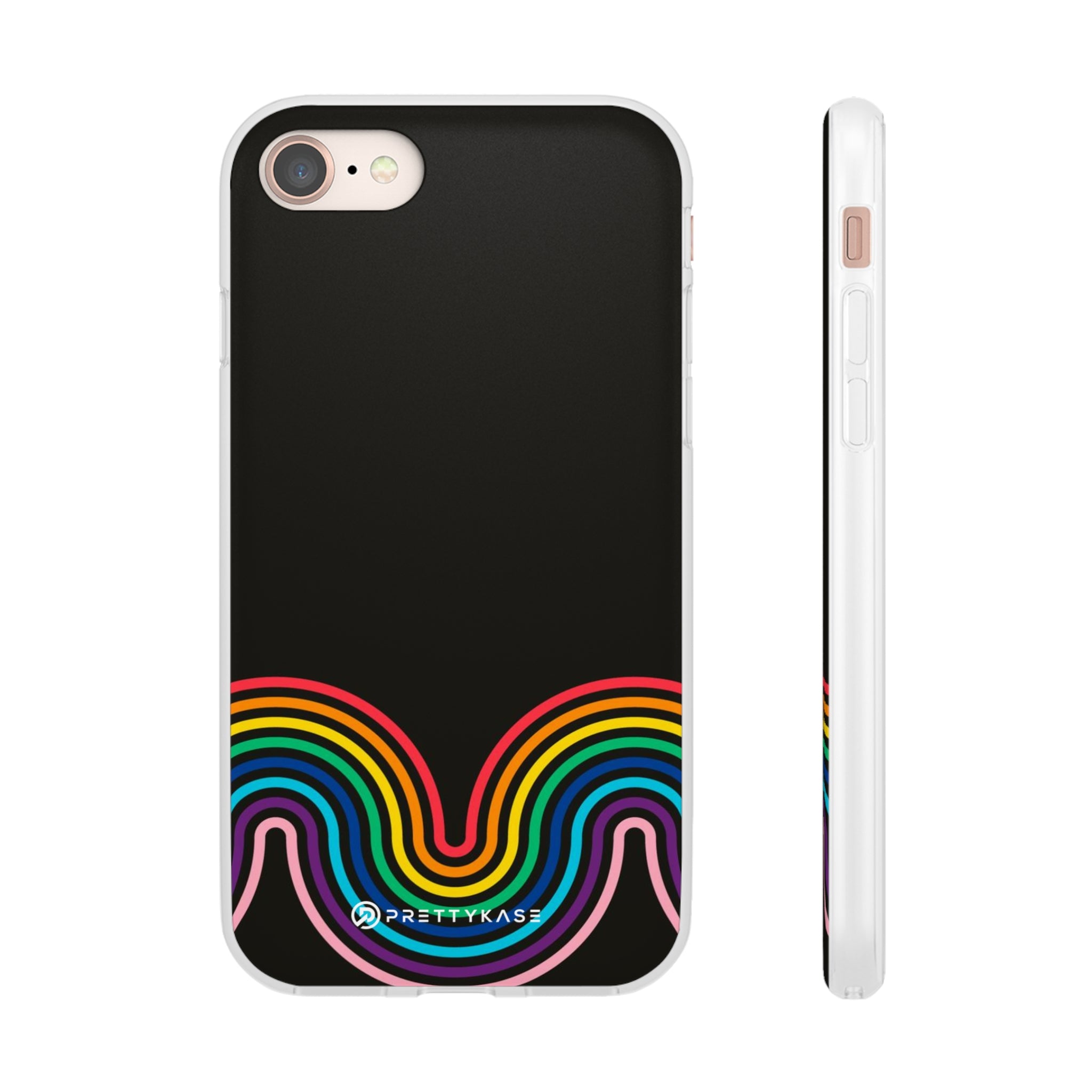 Black and Rainbow Slim