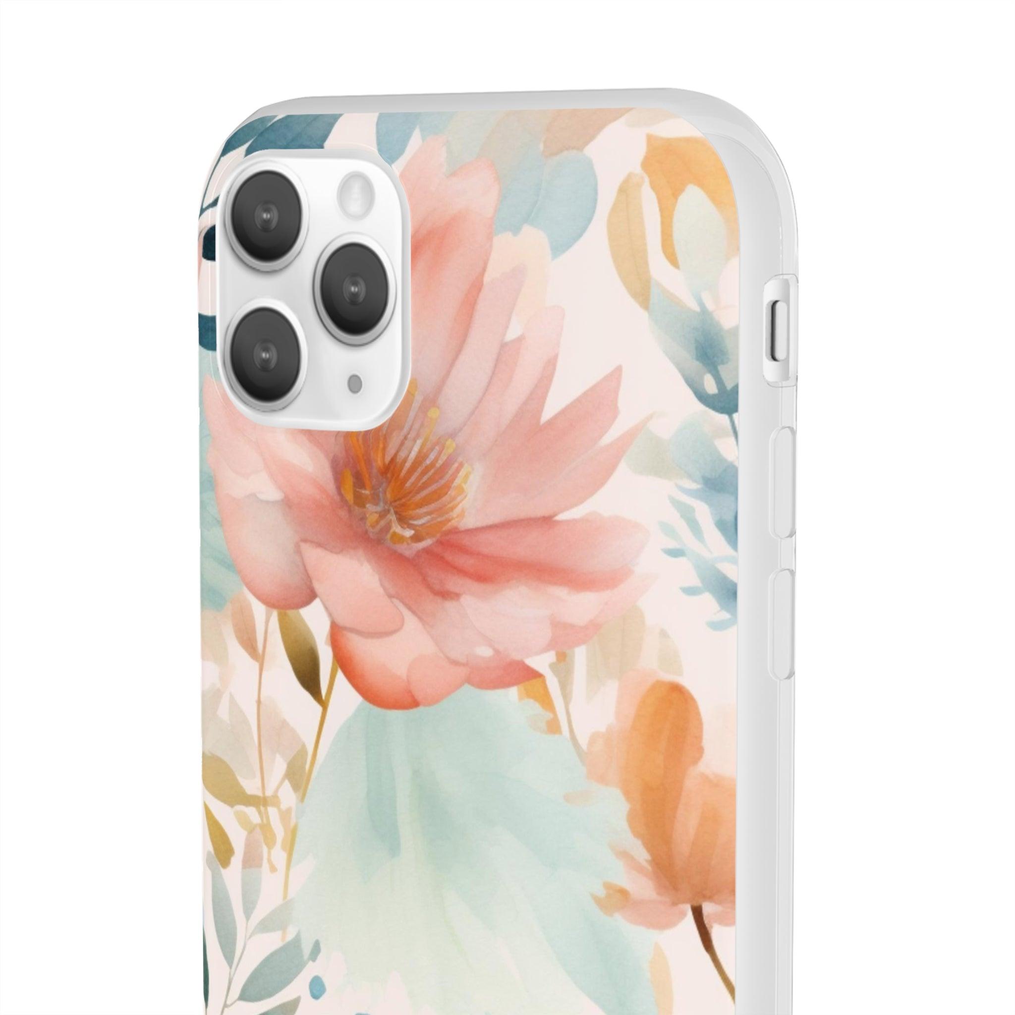 Cute Floral Pattern Slim - PrettyKase